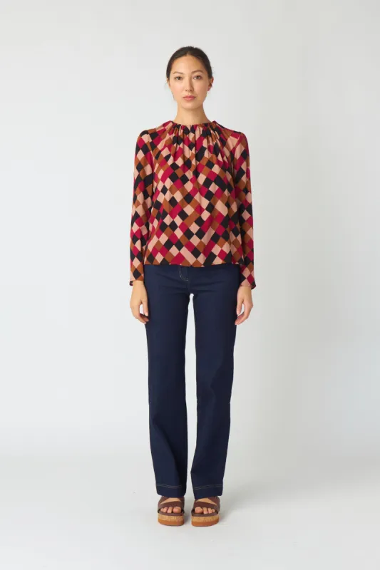 Denim flare sold by Kate Sylvester