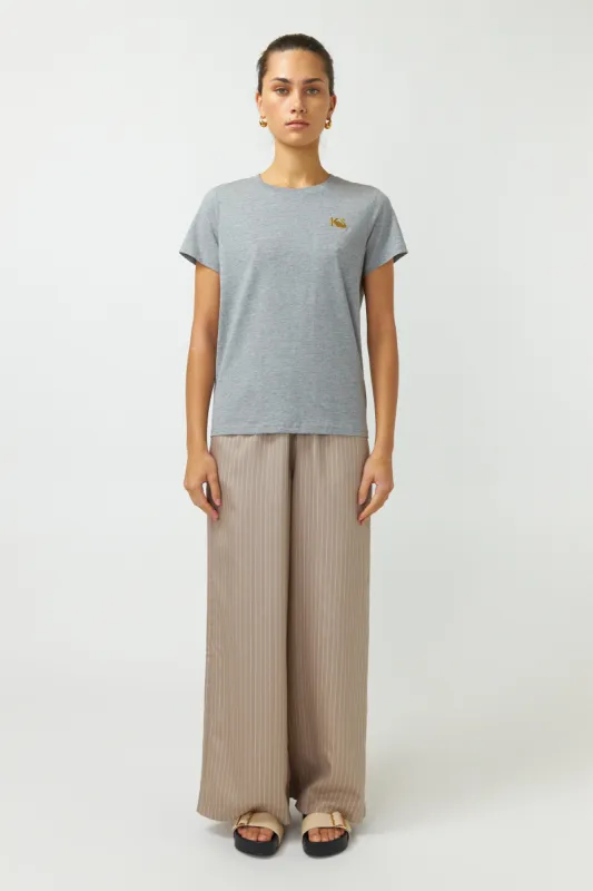 KS embroidered t-shirt sold by Kate Sylvester