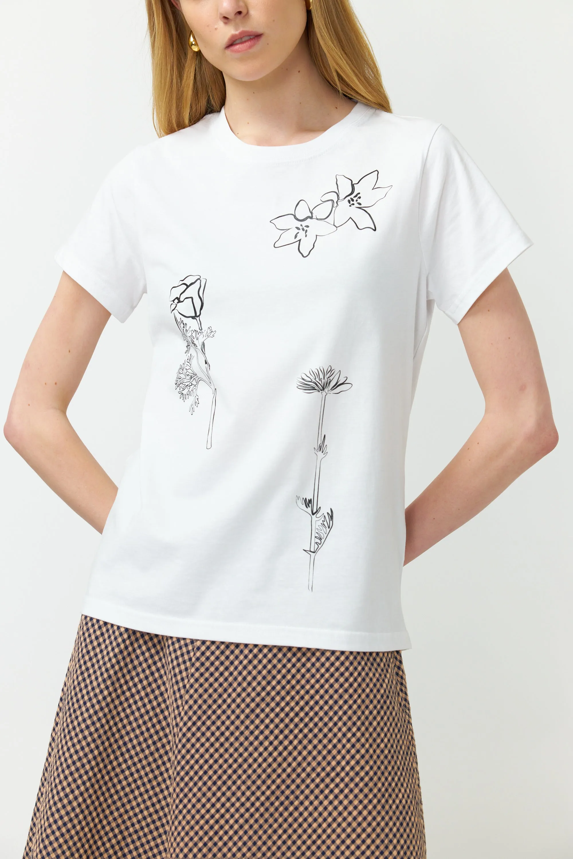 Sketches t-shirt sold by Kate Sylvester product image thumbnail 5