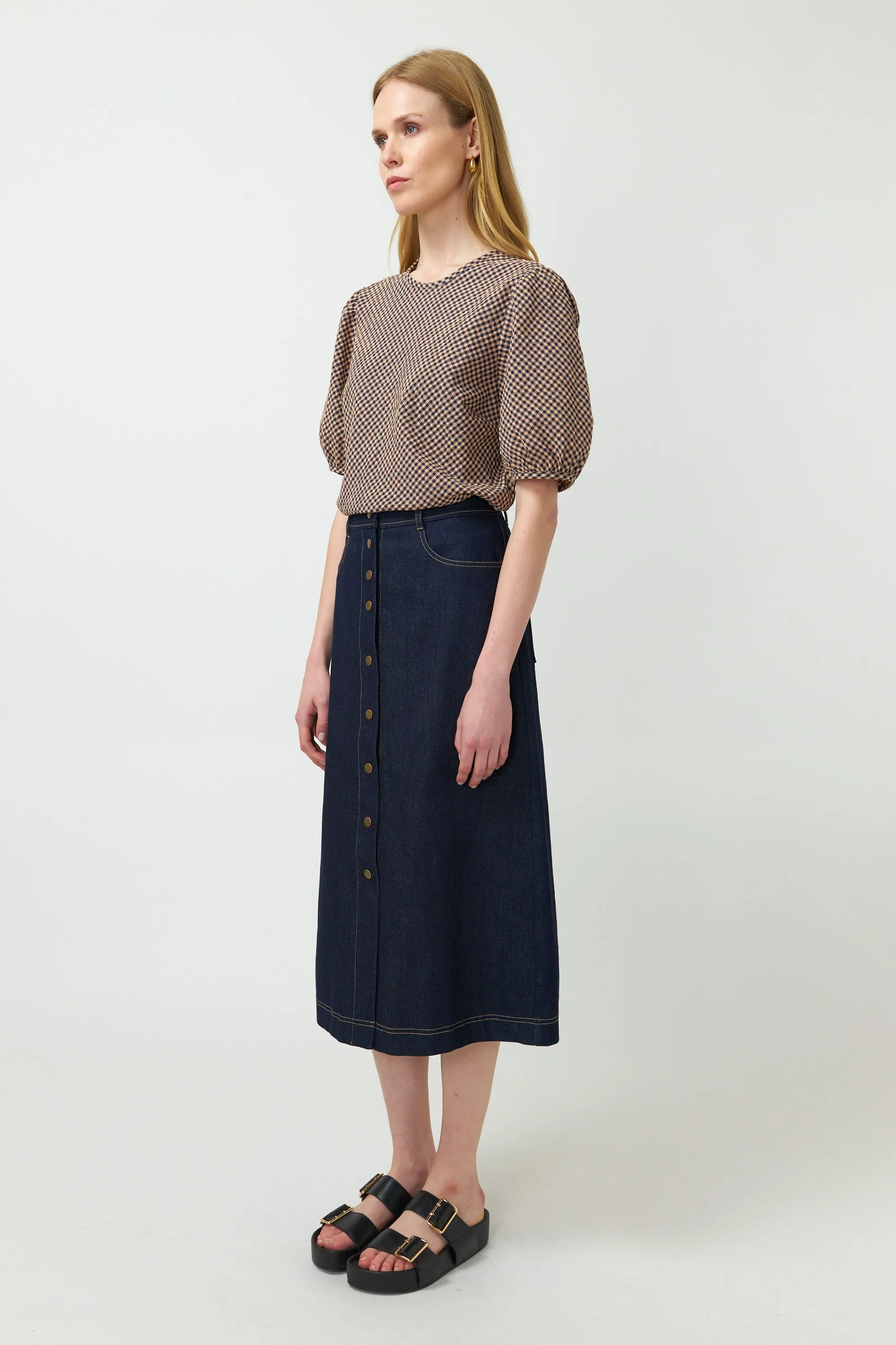 Gingham top sold by Kate Sylvester product image thumbnail 2