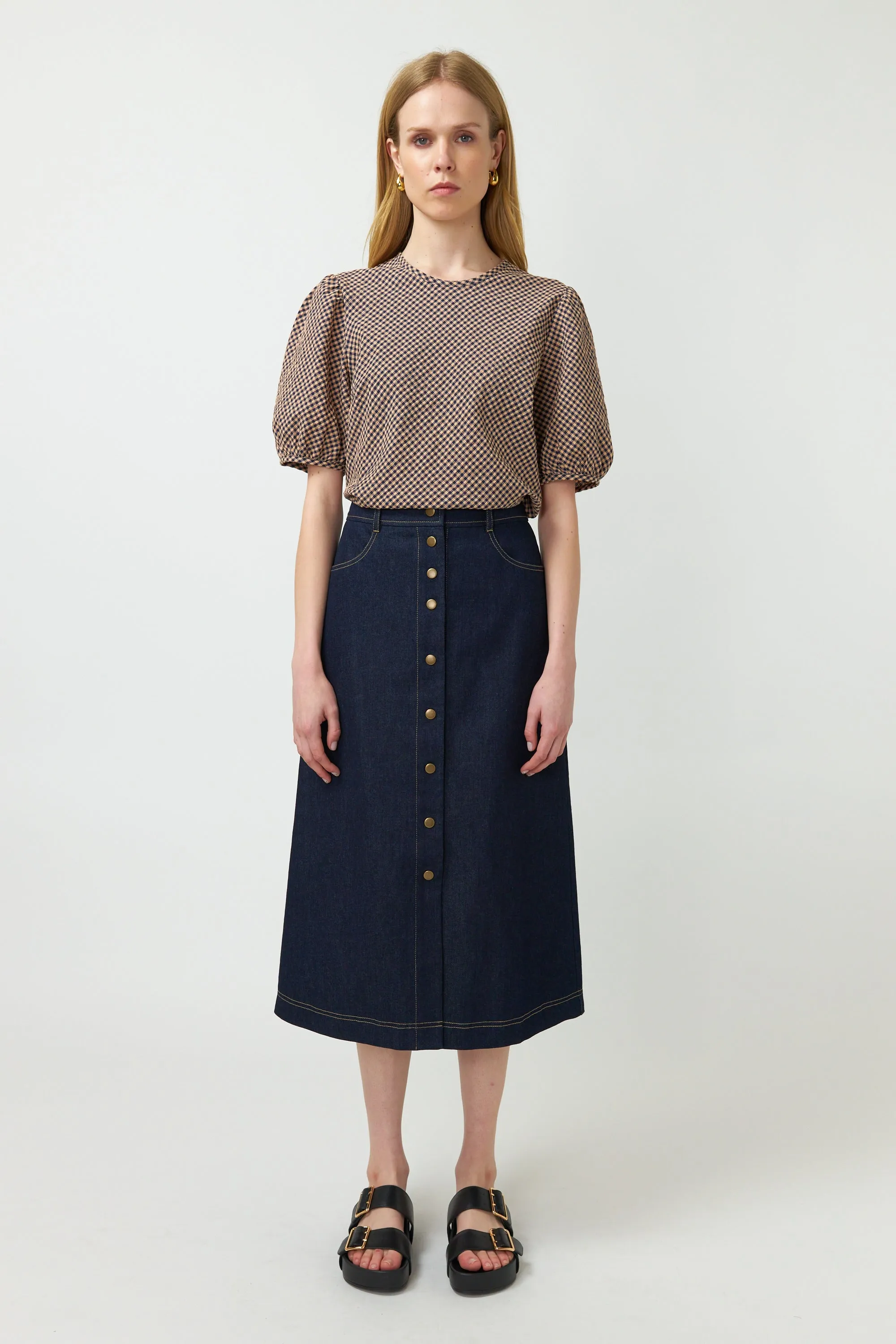 Gingham top sold by Kate Sylvester