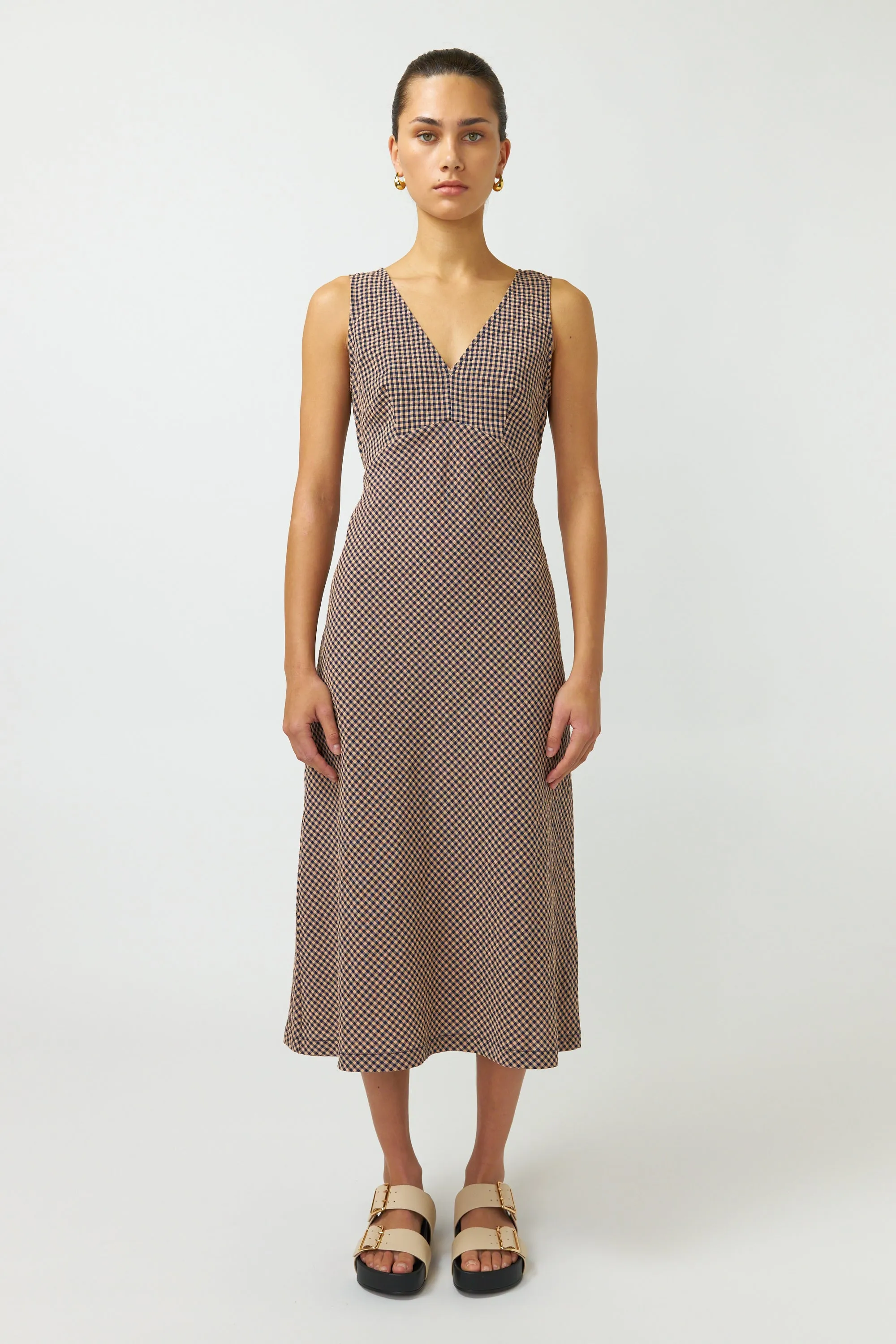 Gingham dress sold by Kate Sylvester