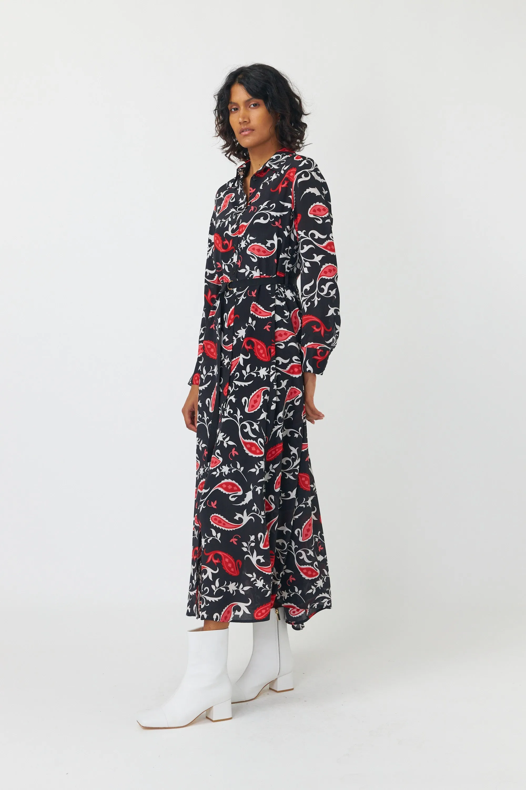 Freya shirt dress sold by Kate Sylvester product image thumbnail 2