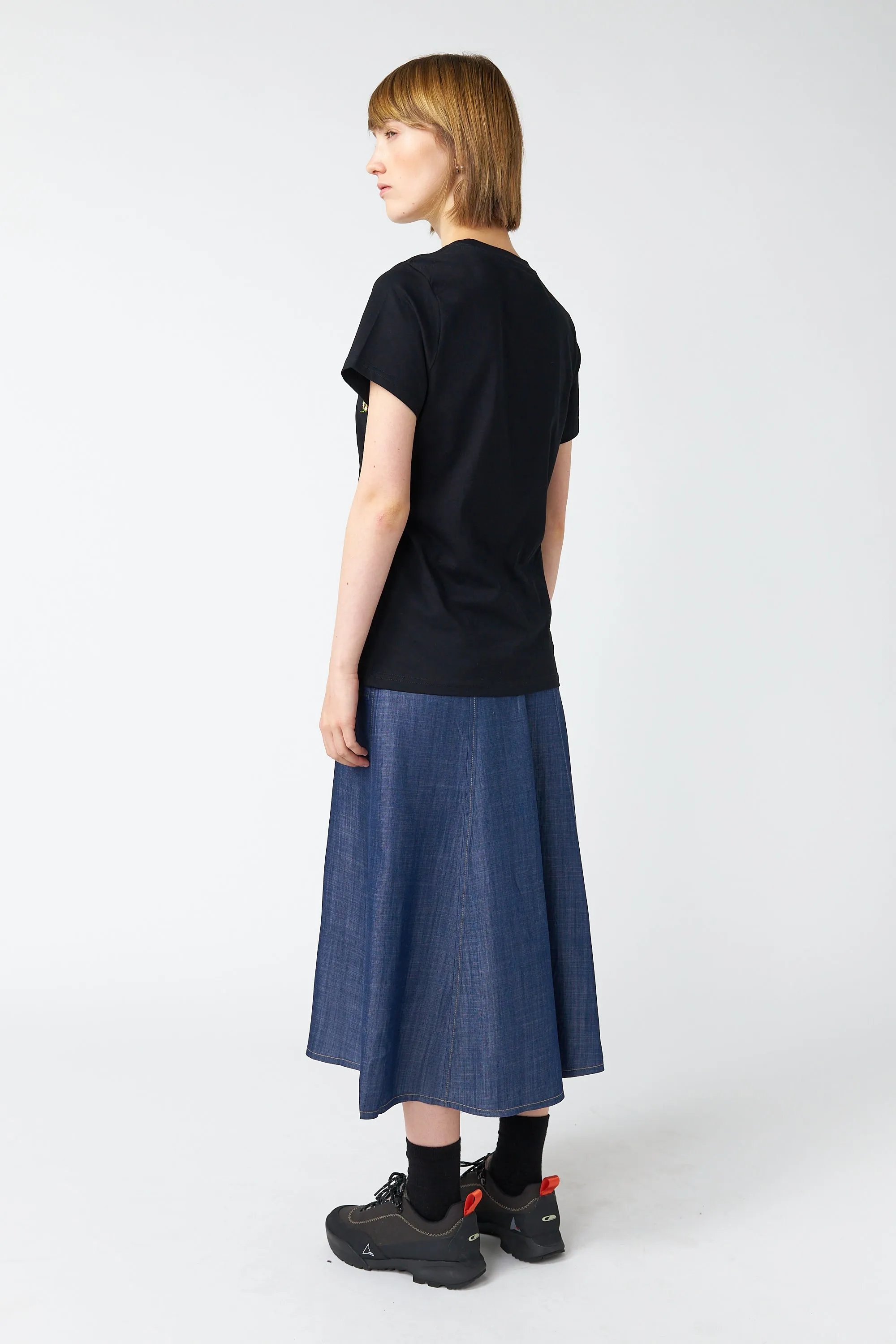 Scattered pansy t-shirt sold by Kate Sylvester product image thumbnail 4