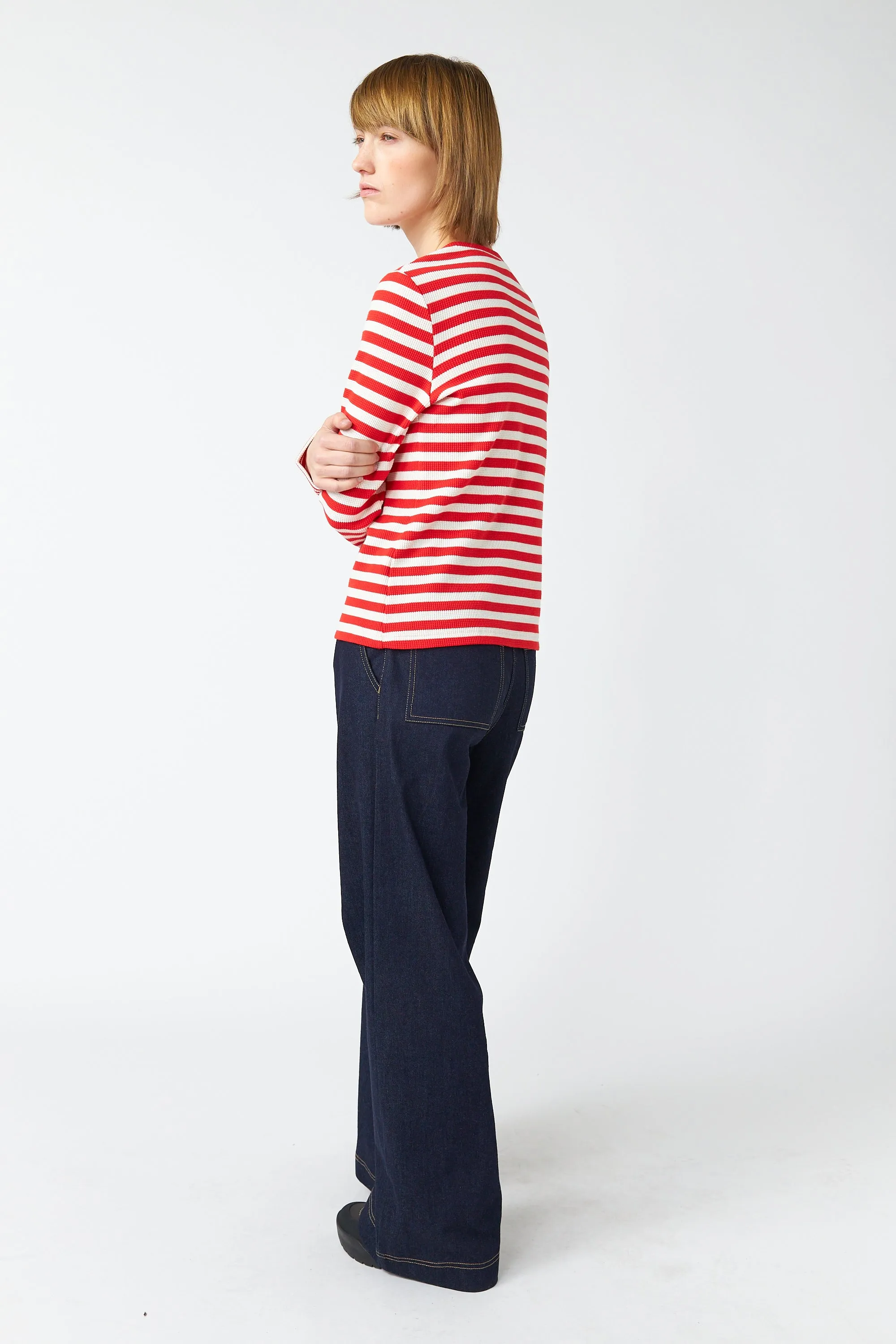 Stripey top sold by Kate Sylvester product image thumbnail 3