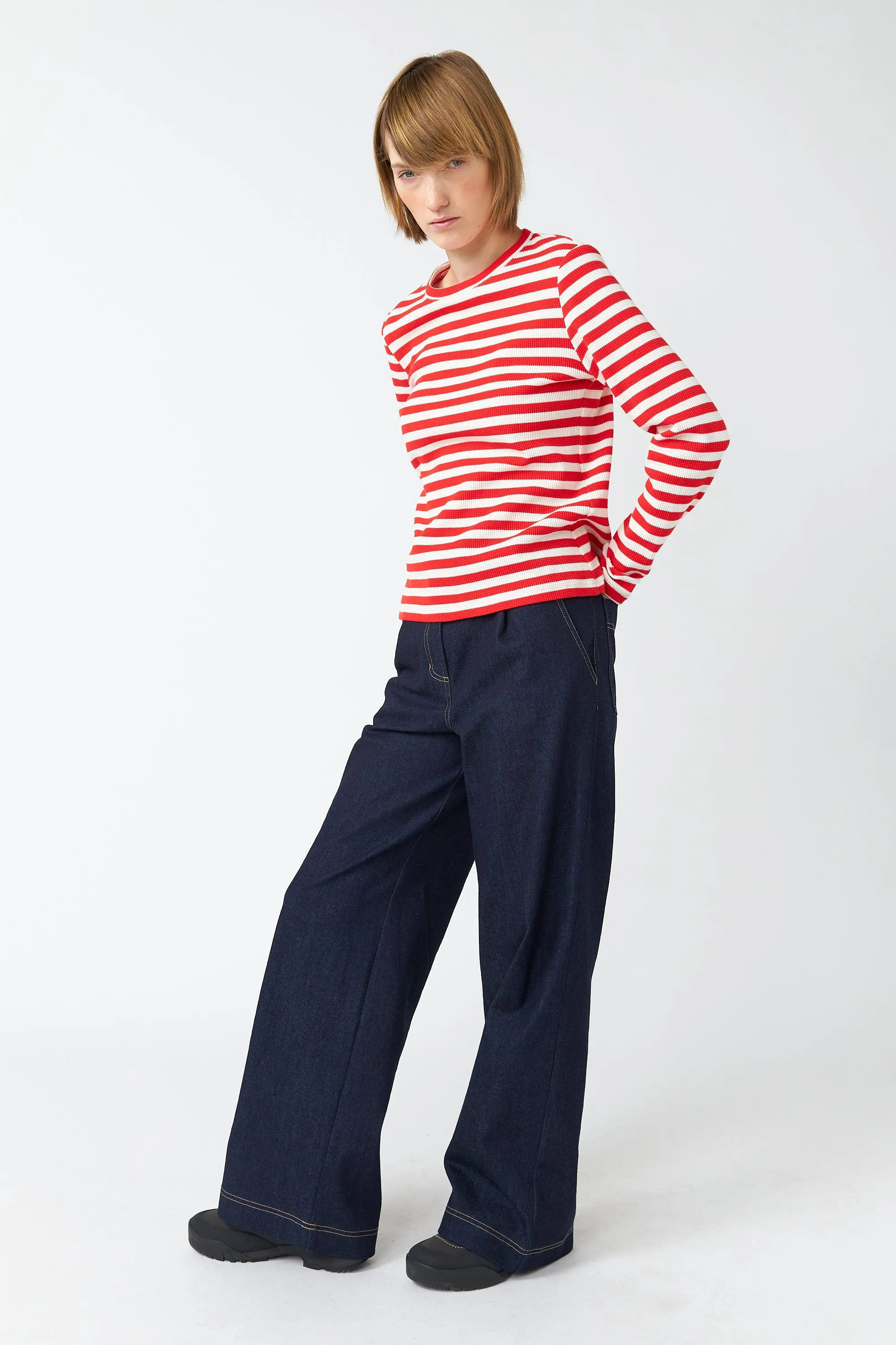 Stripey top sold by Kate Sylvester product image thumbnail 2