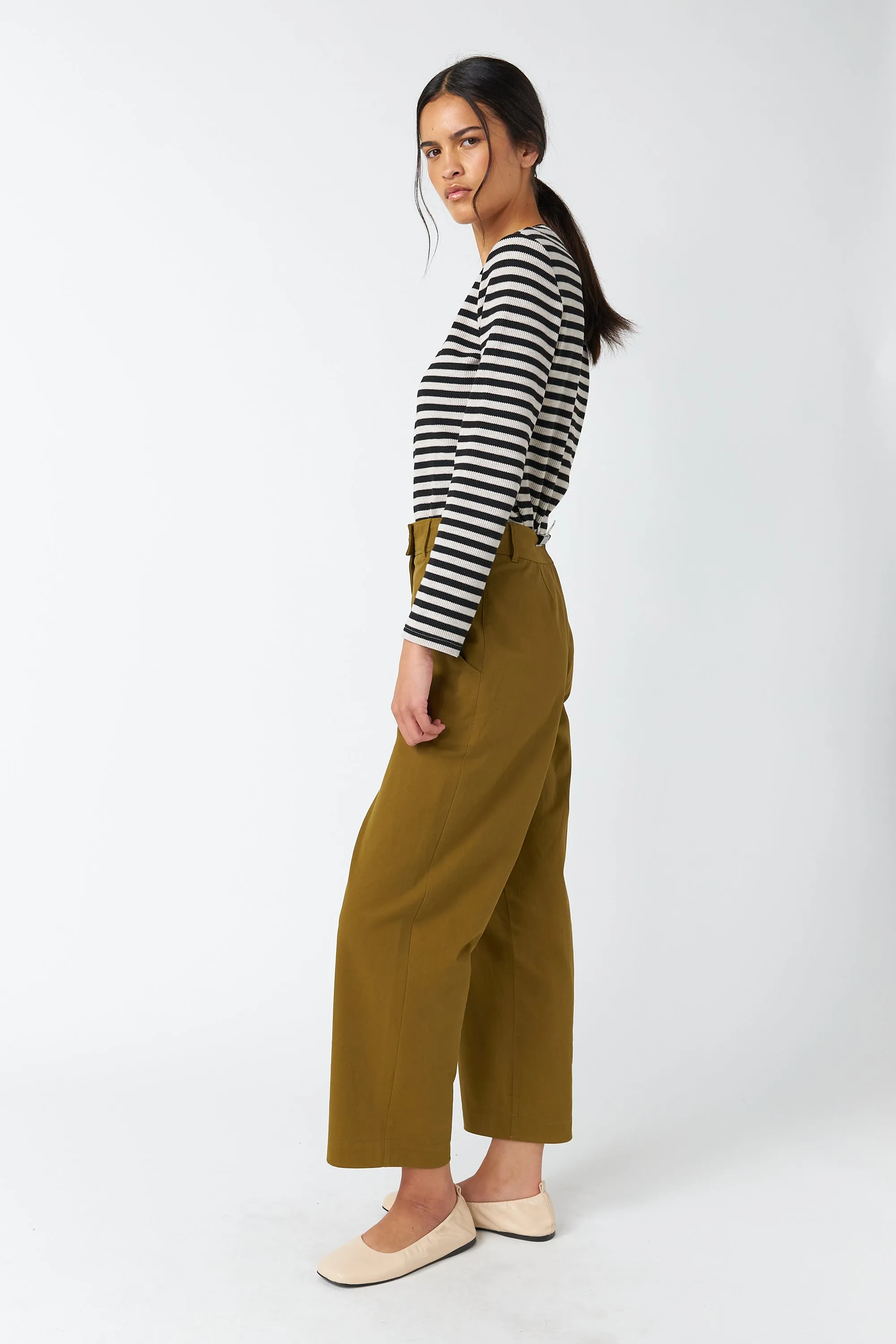 Stripey top sold by Kate Sylvester product image thumbnail 3