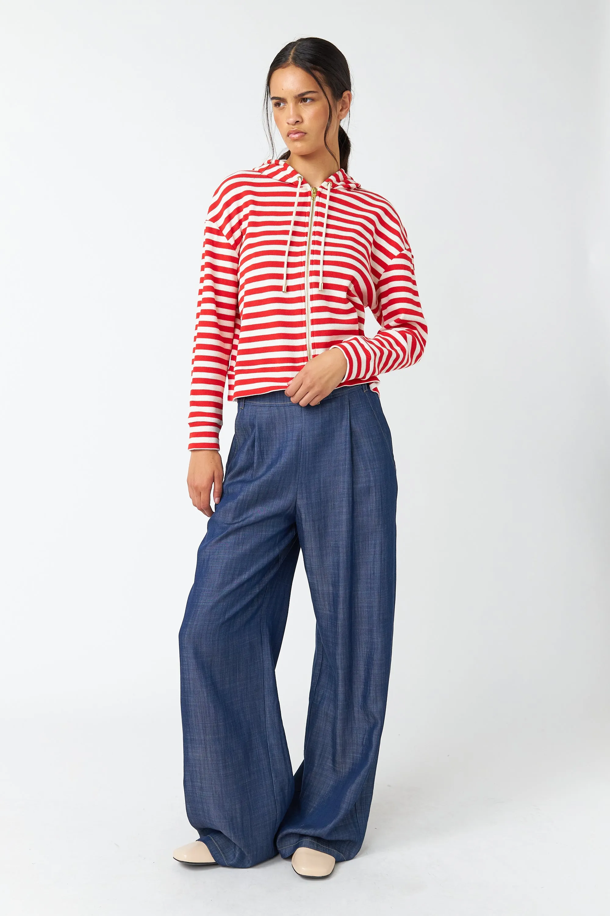 Stripey hoodie sold by Kate Sylvester