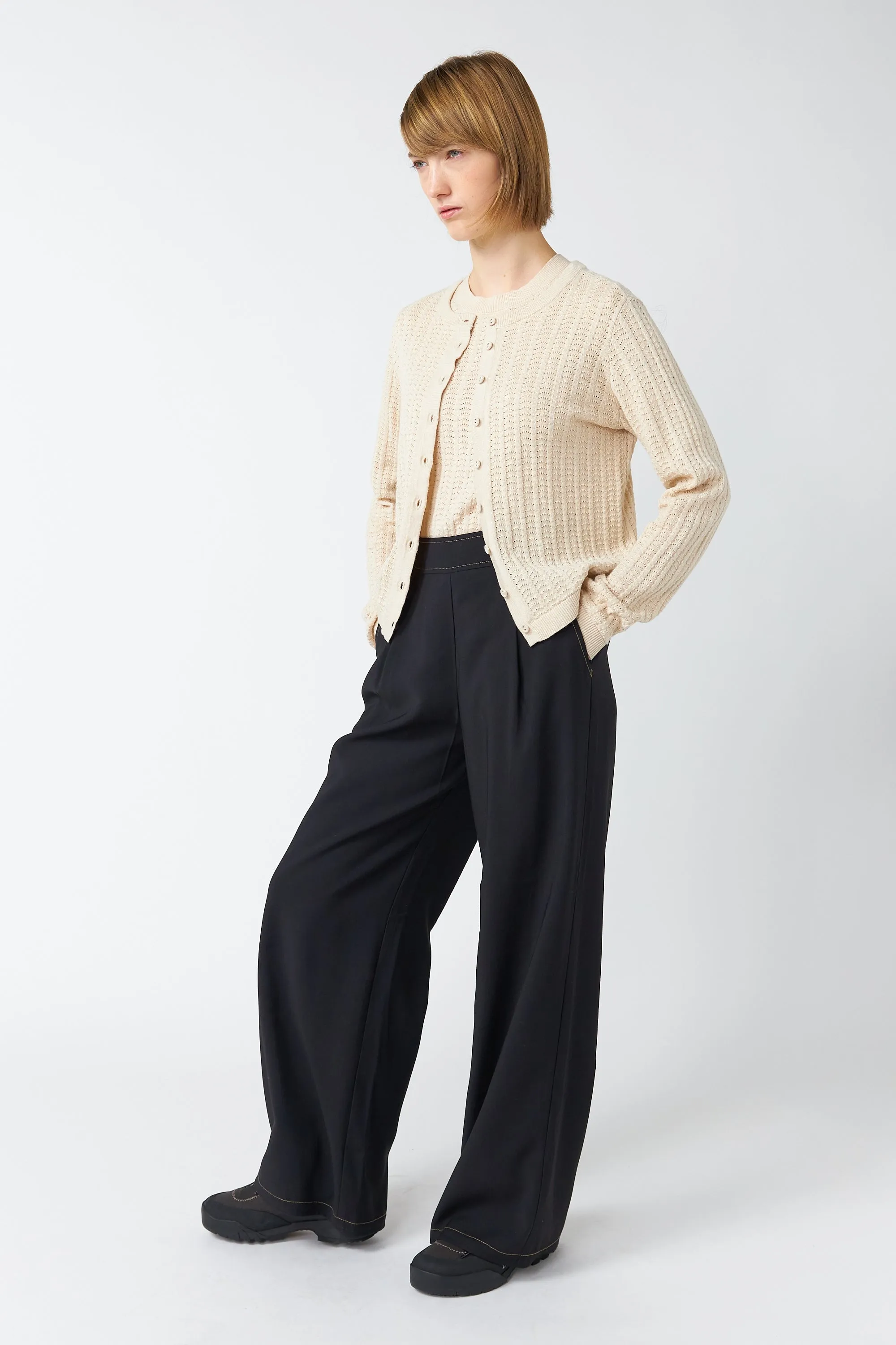 Scallop cardigan sold by Kate Sylvester product image thumbnail 2