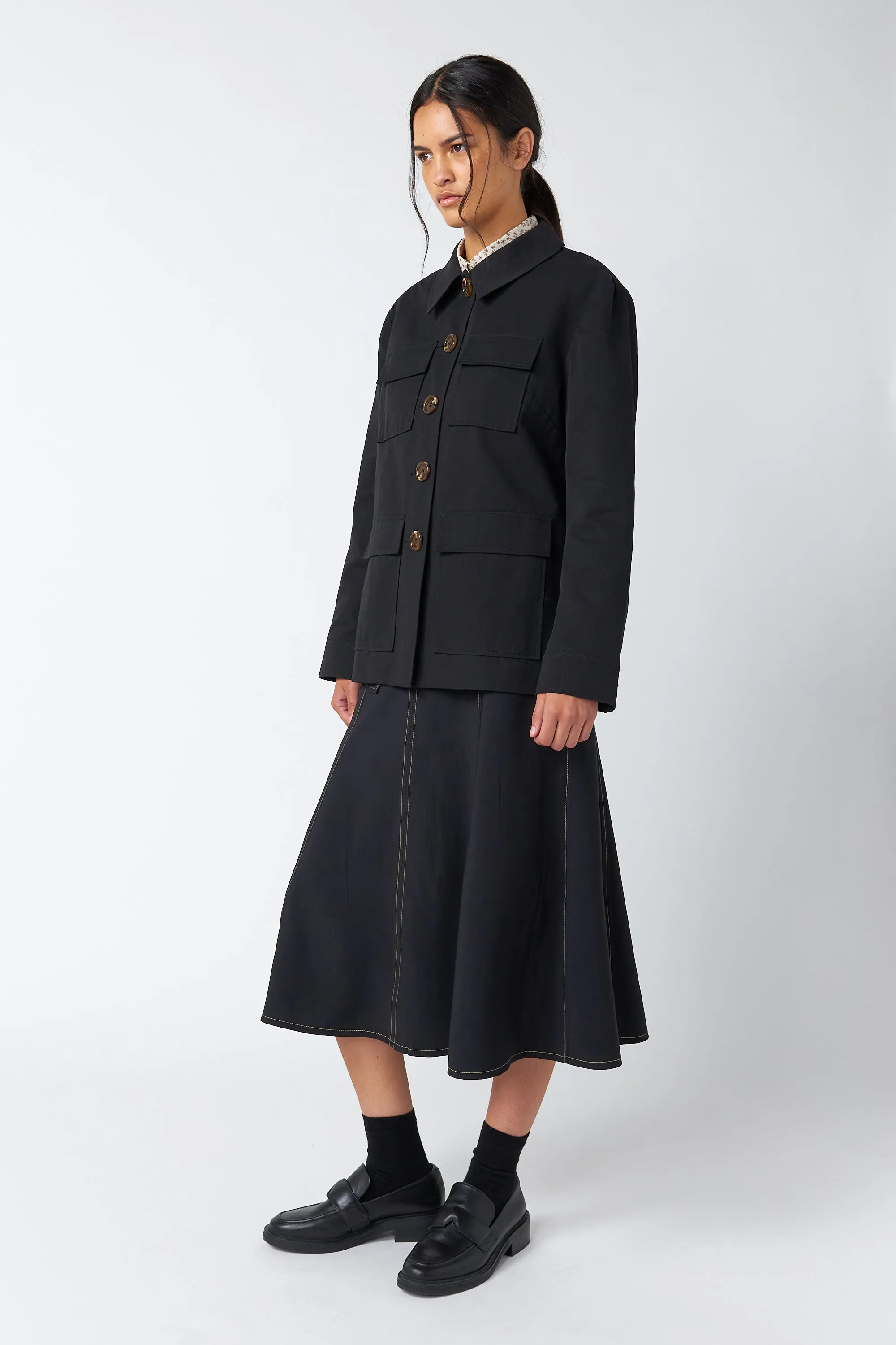 Utility jacket sold by Kate Sylvester product image thumbnail 3