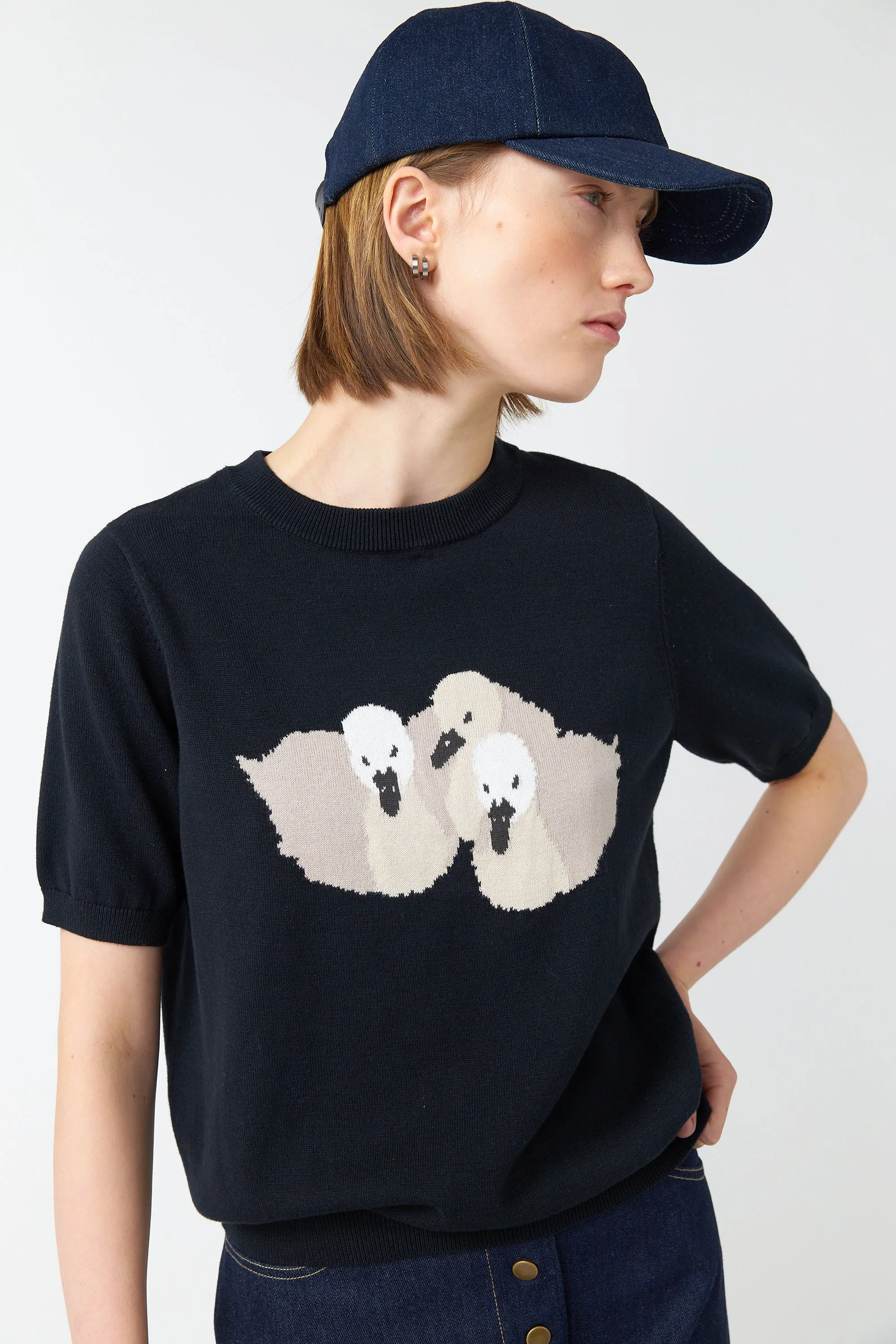 Cygnets top sold by Kate Sylvester