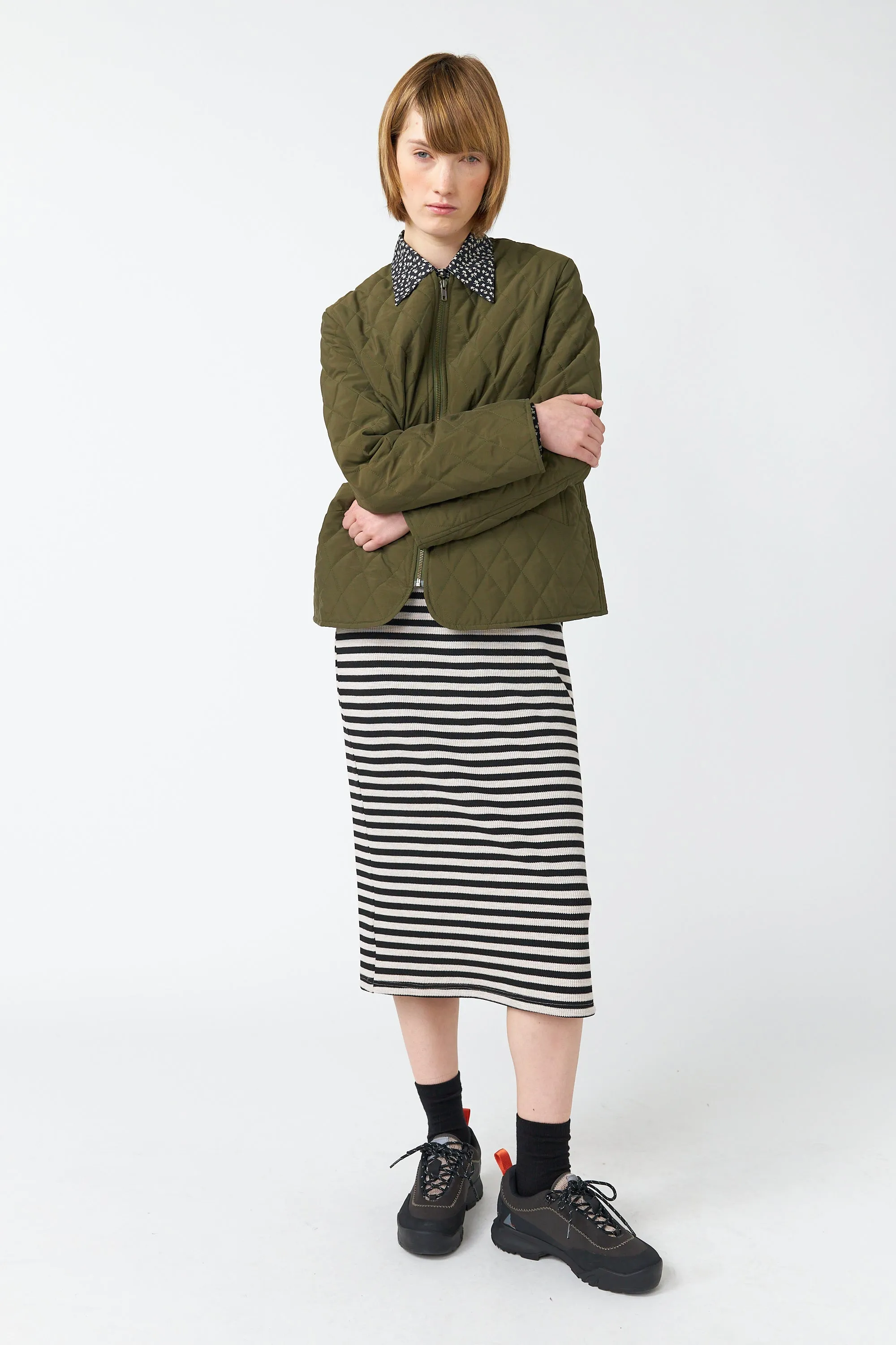 Quilted jacket sold by Kate Sylvester product image thumbnail 3