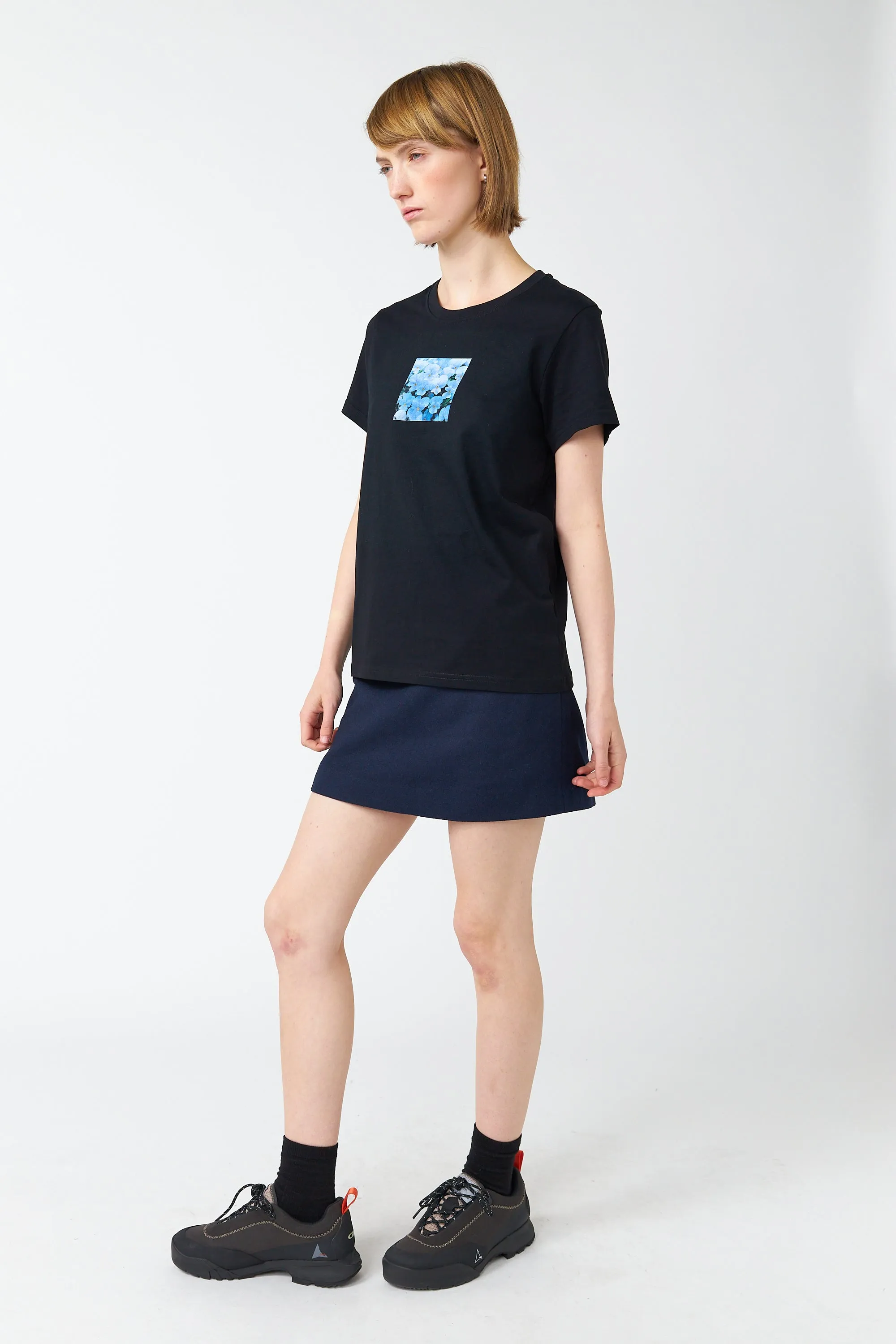 Pansy snap t-shirt sold by Kate Sylvester product image thumbnail 2