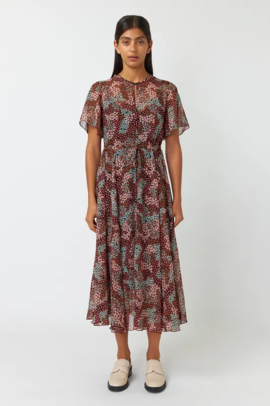 Patchwork floral dress sold by Kate Sylvester