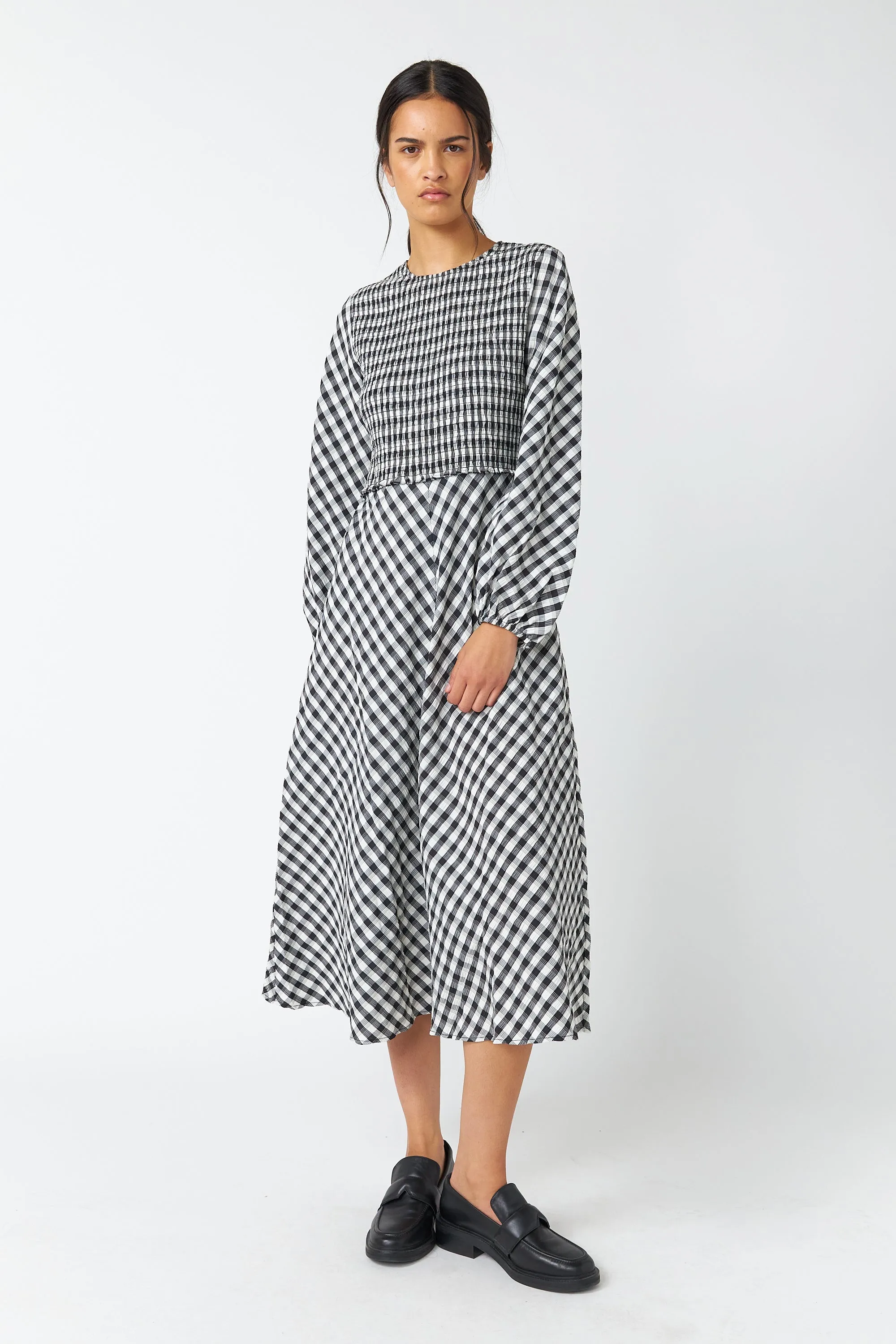 Gingham dress sold by Kate Sylvester