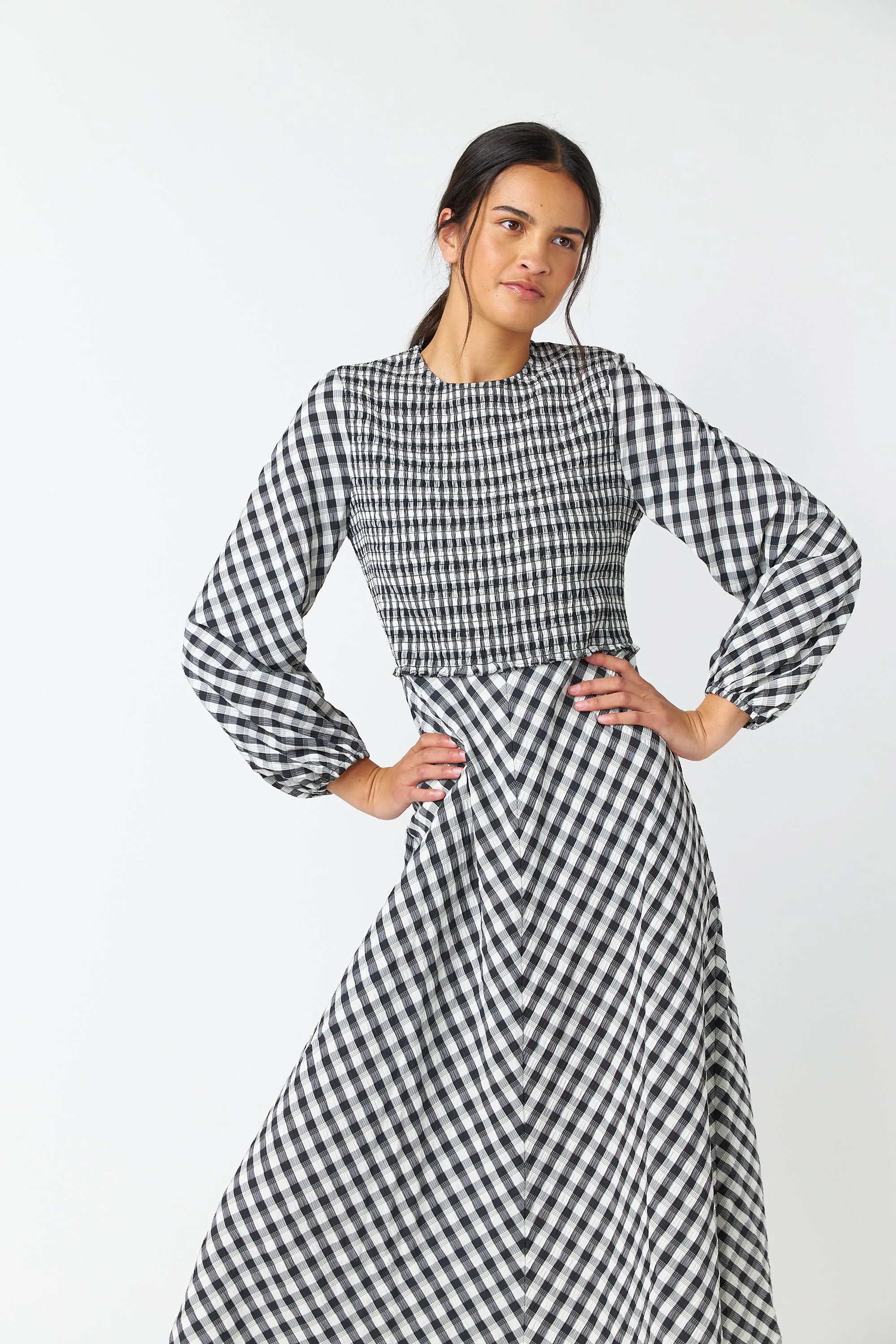 Gingham dress sold by Kate Sylvester product image thumbnail 5