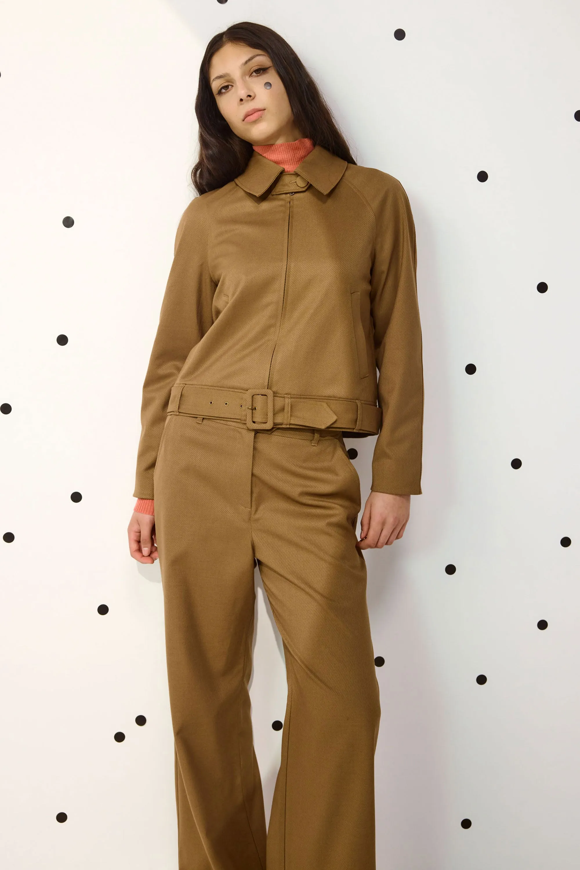 Twill jacket sold by Kate Sylvester