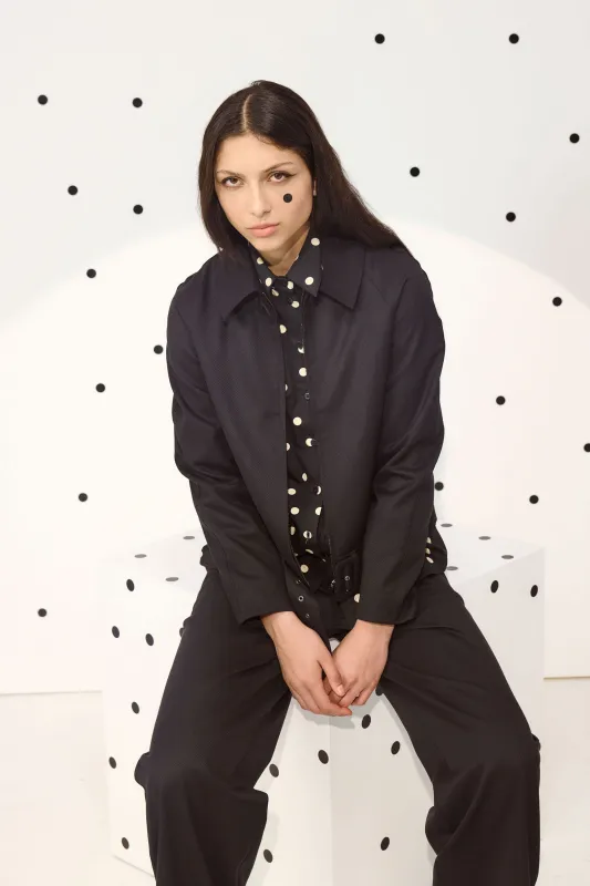 Twill jacket sold by Kate Sylvester