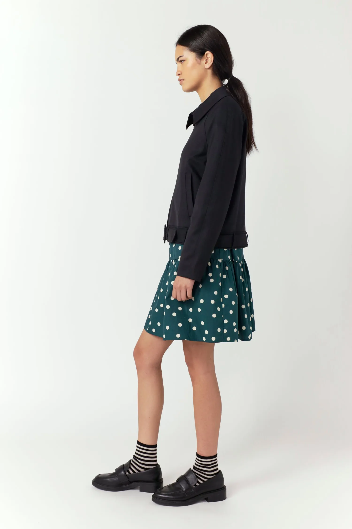 Twill jacket sold by Kate Sylvester product image thumbnail 4