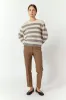 Twill cigarette pant sold by Kate Sylvester