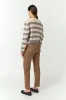 Twill cigarette pant sold by Kate Sylvester