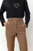 Twill cigarette pant sold by Kate Sylvester