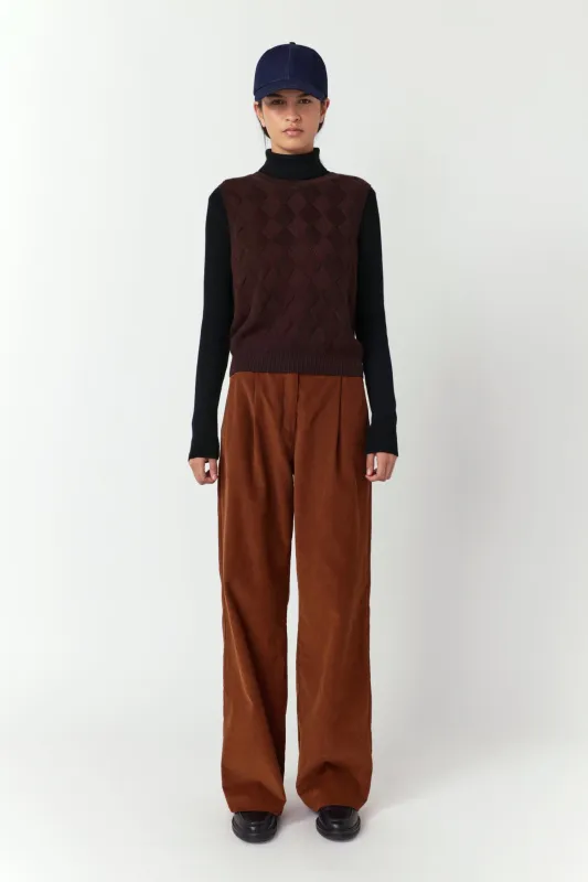 Basket vest sold by Kate Sylvester