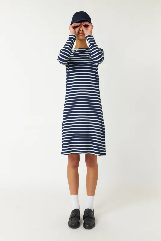 Sailor stripe dress sold by Kate Sylvester