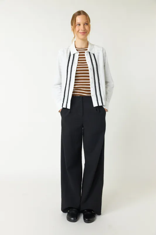 Pintucked shirt sold by Kate Sylvester
