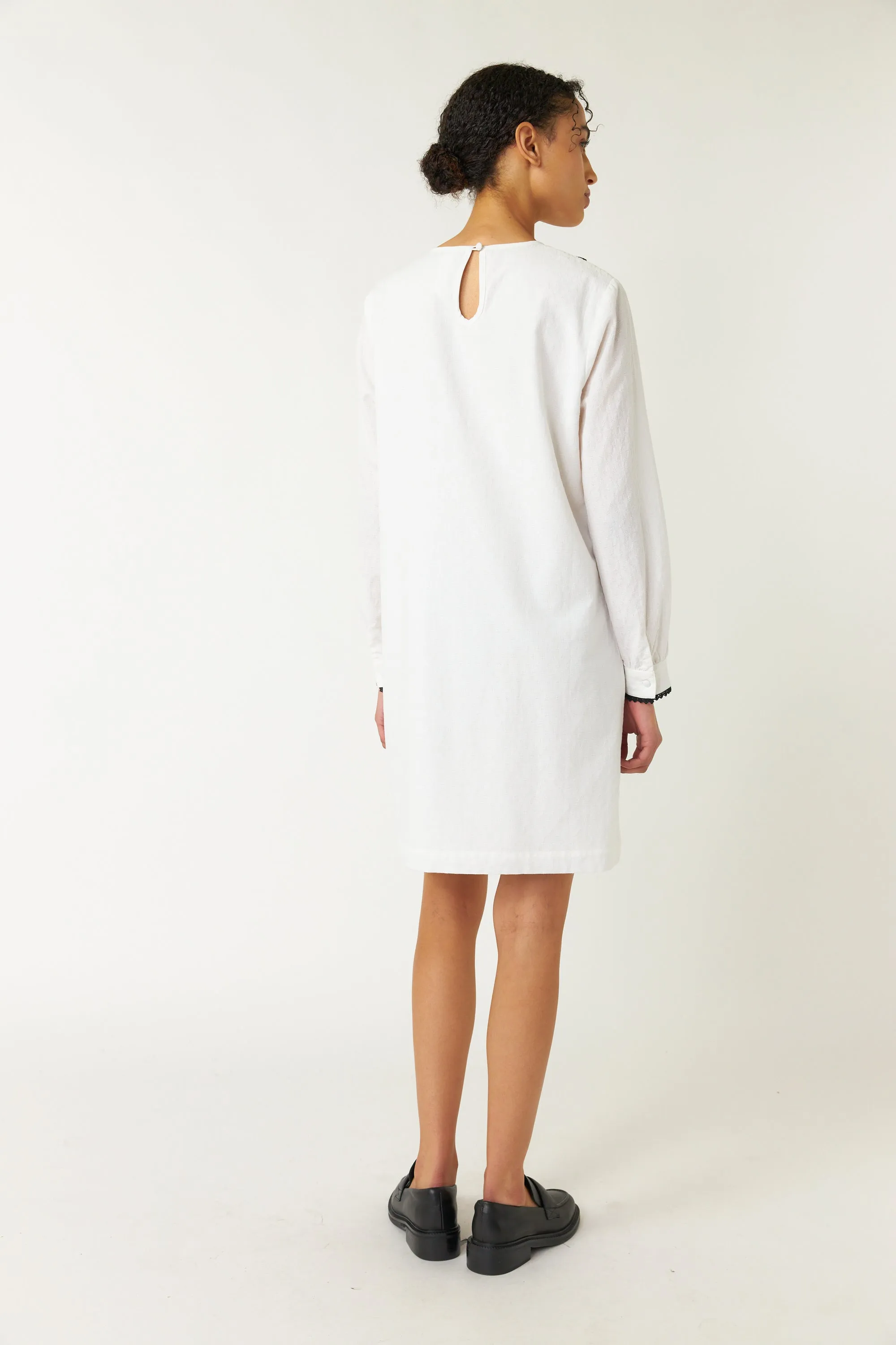 Pintucked dress sold by Kate Sylvester product image thumbnail 3