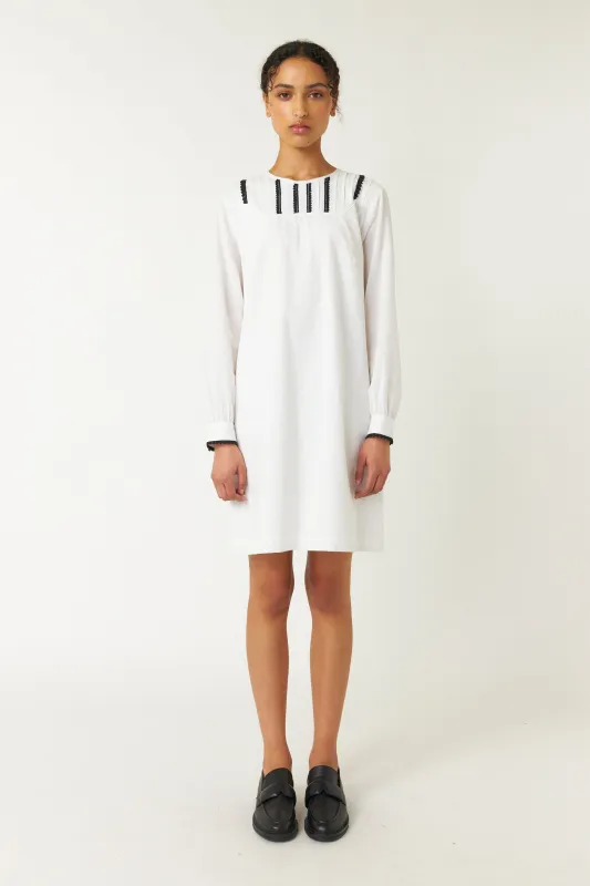 Pintucked dress sold by Kate Sylvester