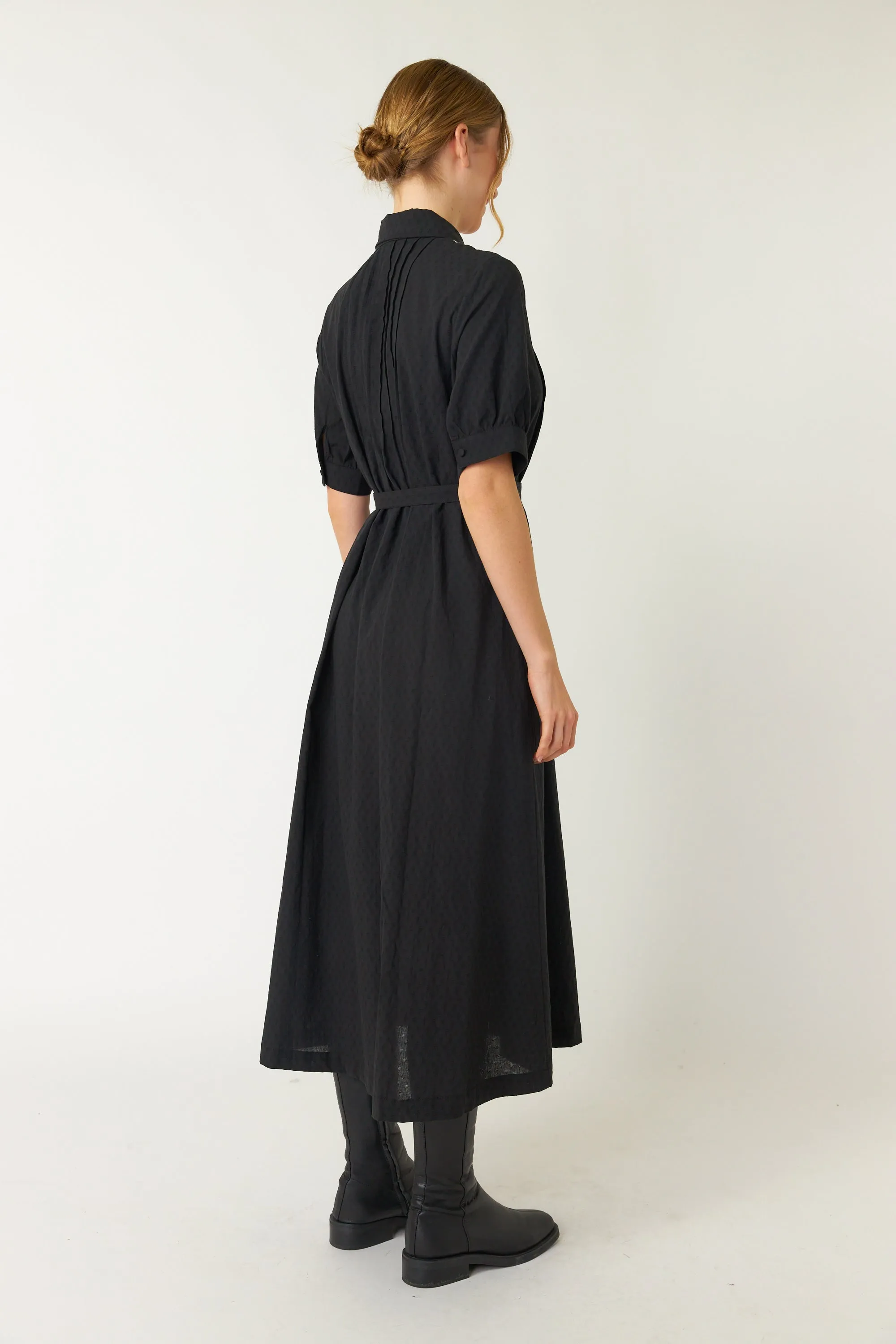 Pintucked shirt dress sold by Kate Sylvester product image thumbnail 2
