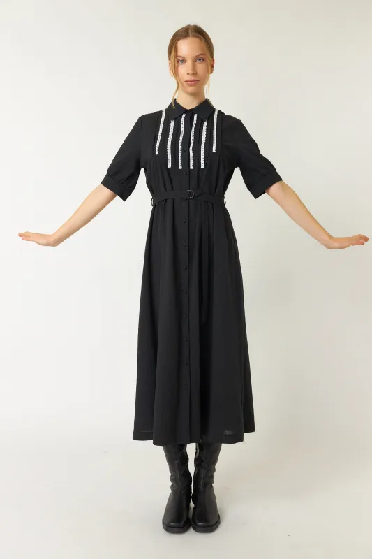 Pintucked shirt dress sold by Kate Sylvester