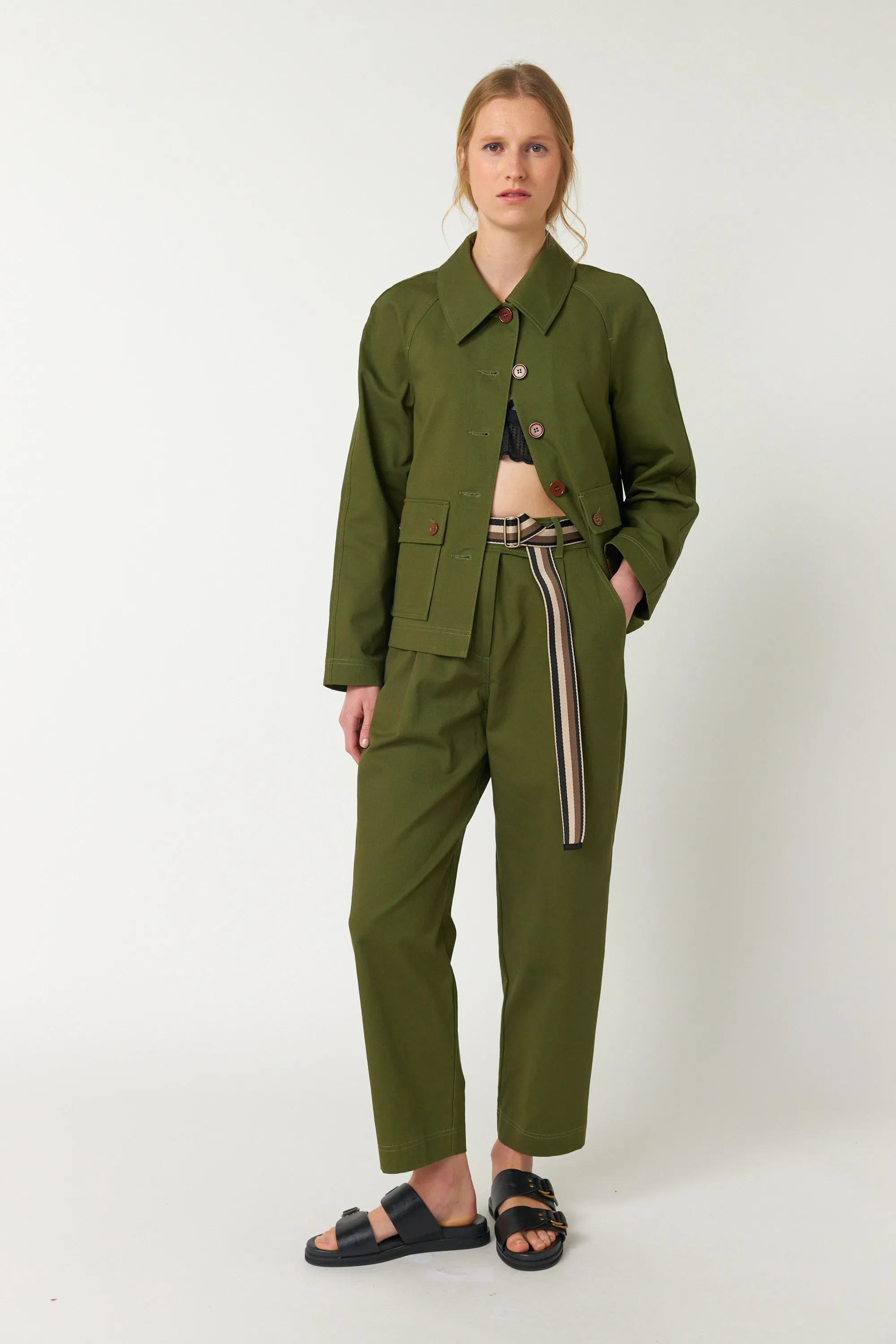 Workwear jacket sold by Kate Sylvester