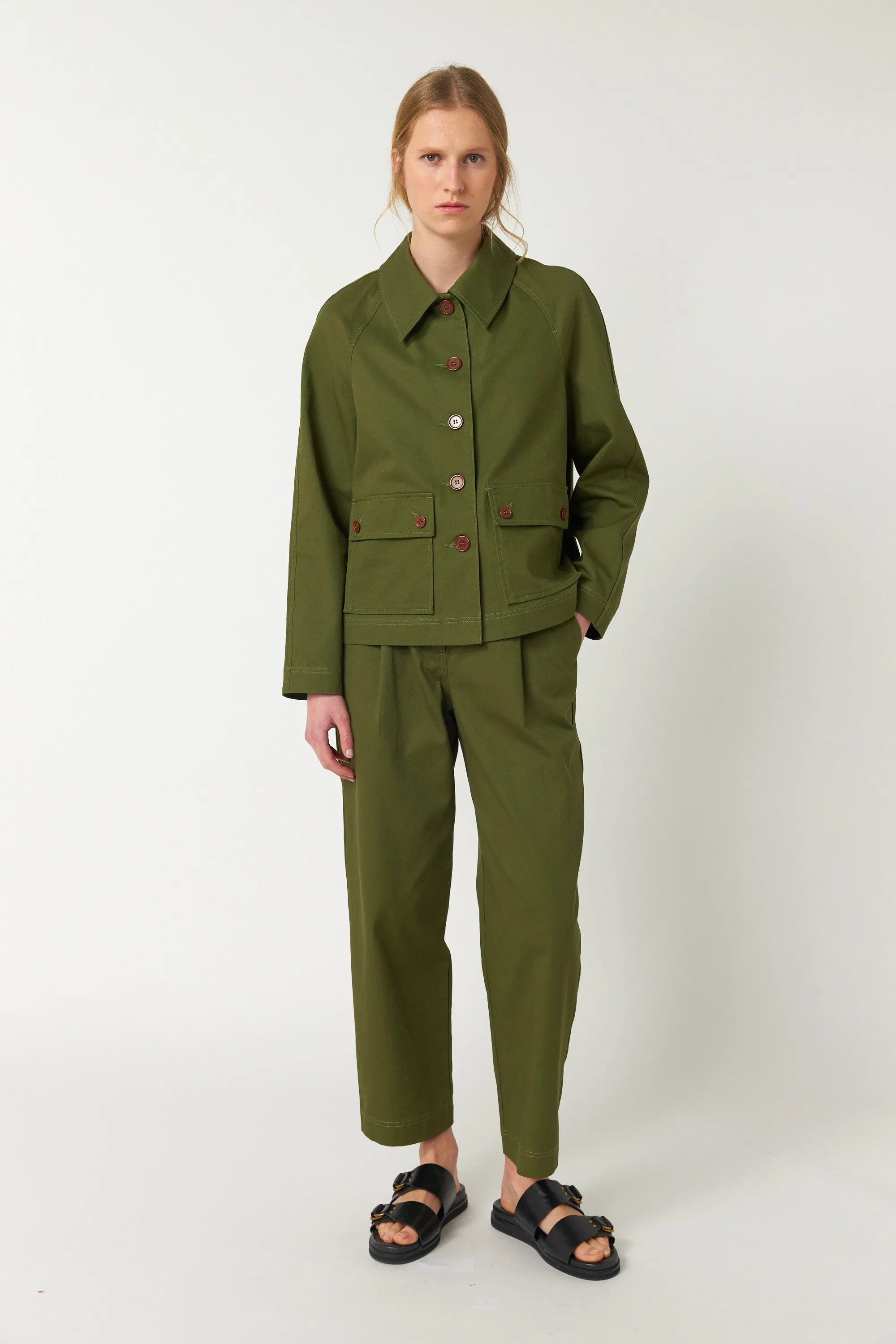 Workwear jacket sold by Kate Sylvester product image thumbnail 2