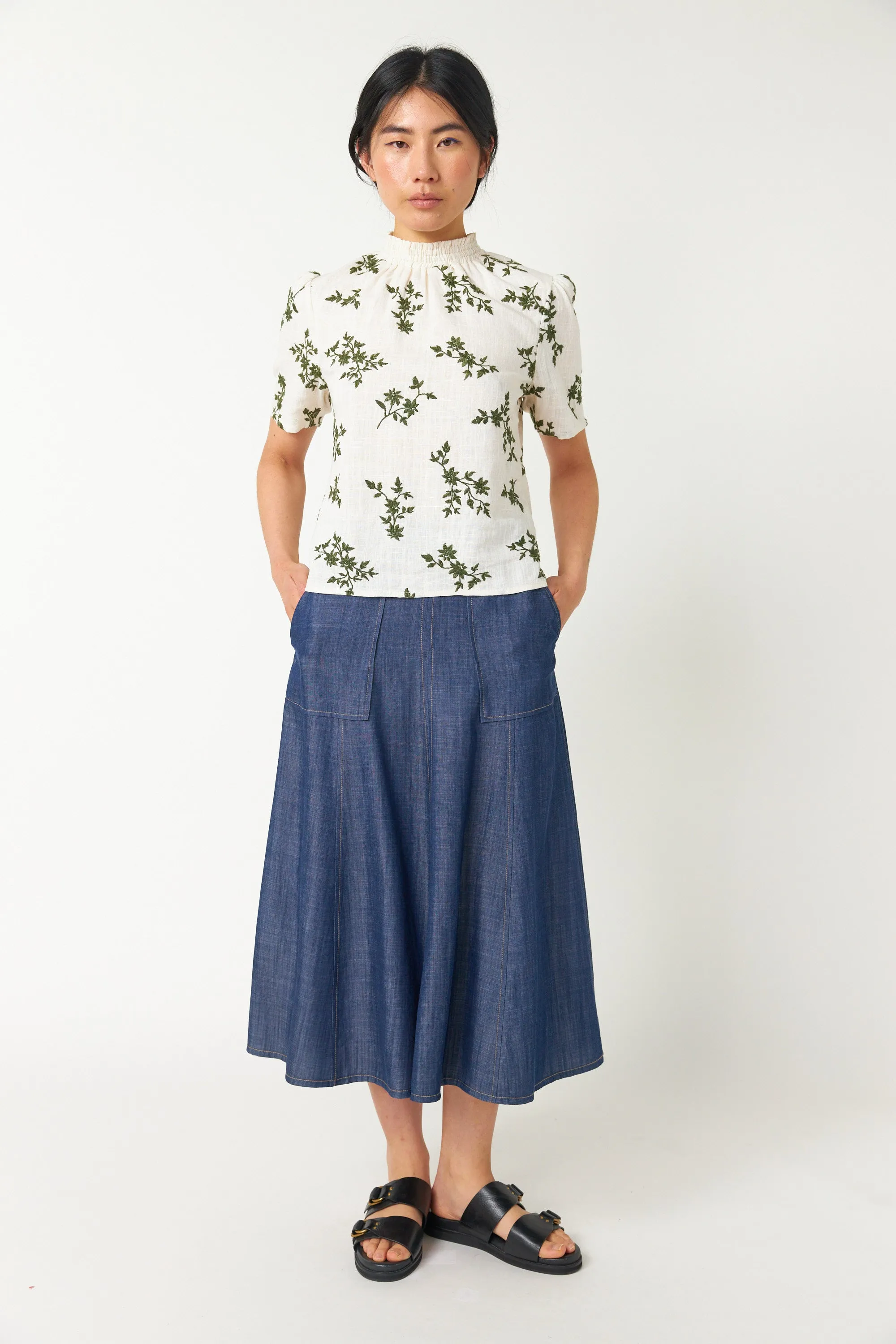 Blooms blouse sold by Kate Sylvester product image thumbnail 2