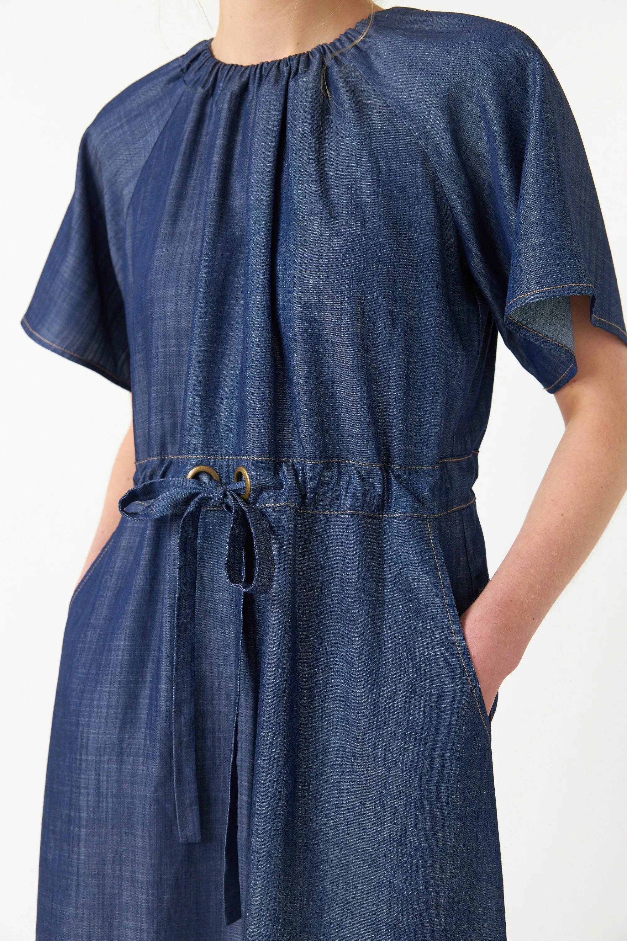 Traveller drawstring dress sold by Kate Sylvester product image thumbnail 5