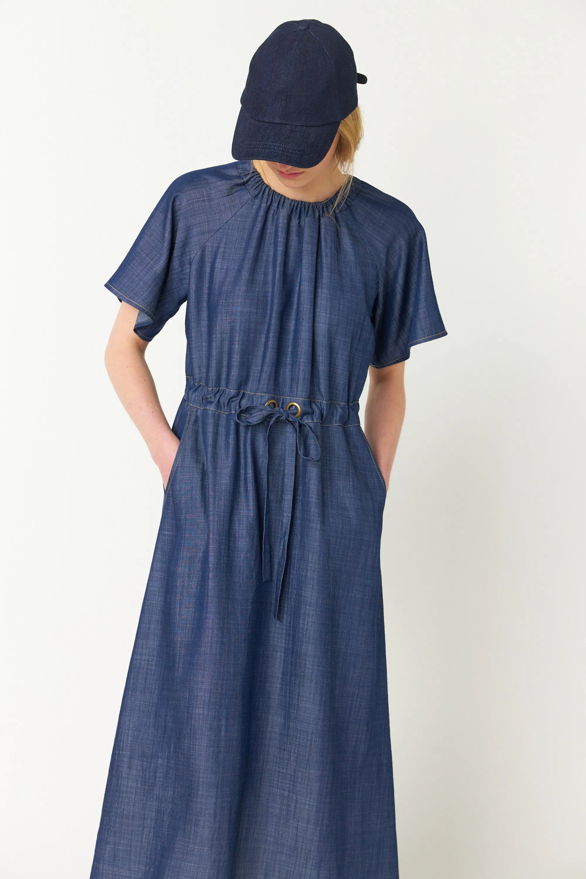 Traveller drawstring dress sold by Kate Sylvester product image thumbnail 4