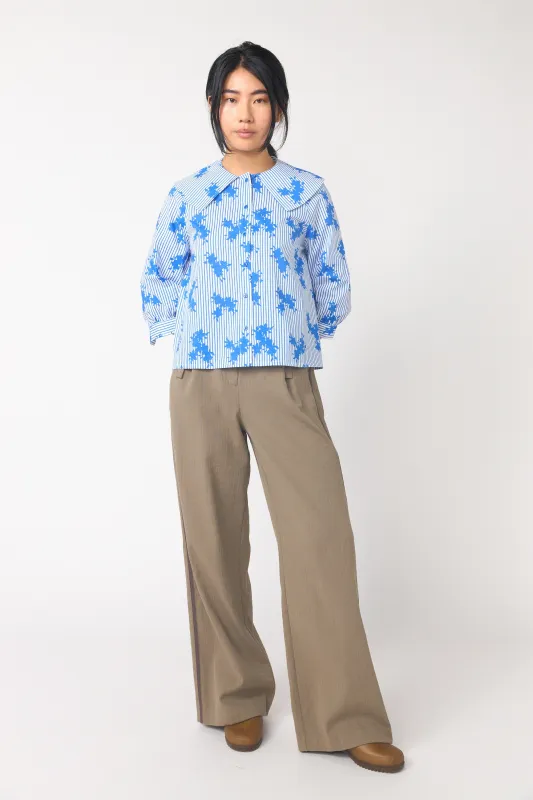 Wallpaper smock top sold by Kate Sylvester