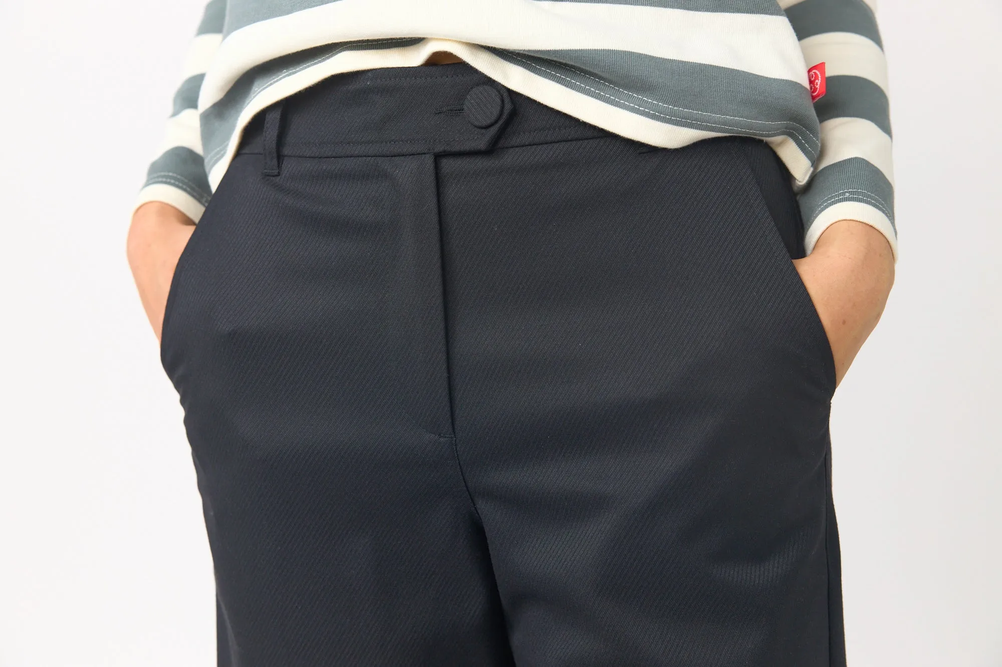 Twill wide leg trouser sold by Kate Sylvester product image thumbnail 4