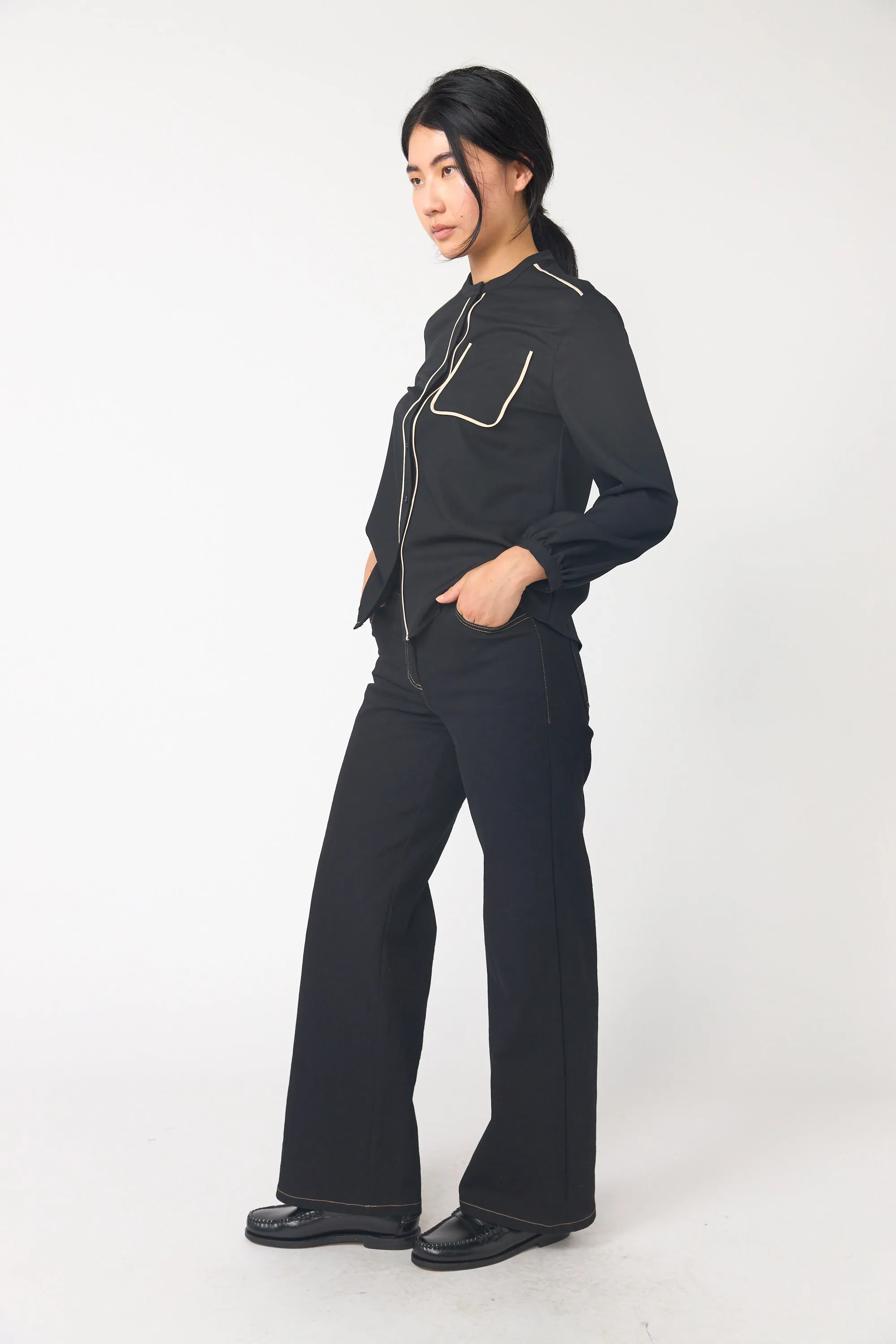 Lounging top sold by Kate Sylvester product image thumbnail 2
