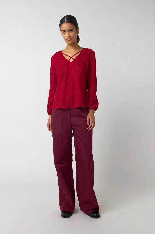 Stellar top made by Kate Sylvester