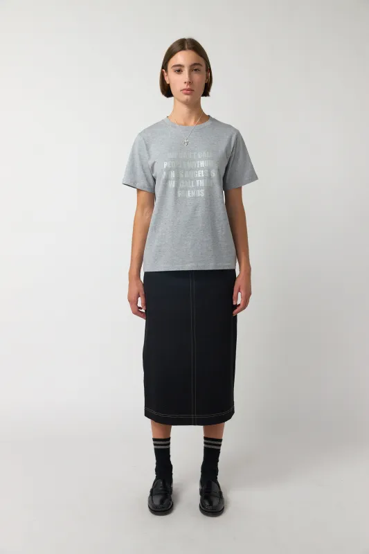 Francis t-shirt made by Kate Sylvester