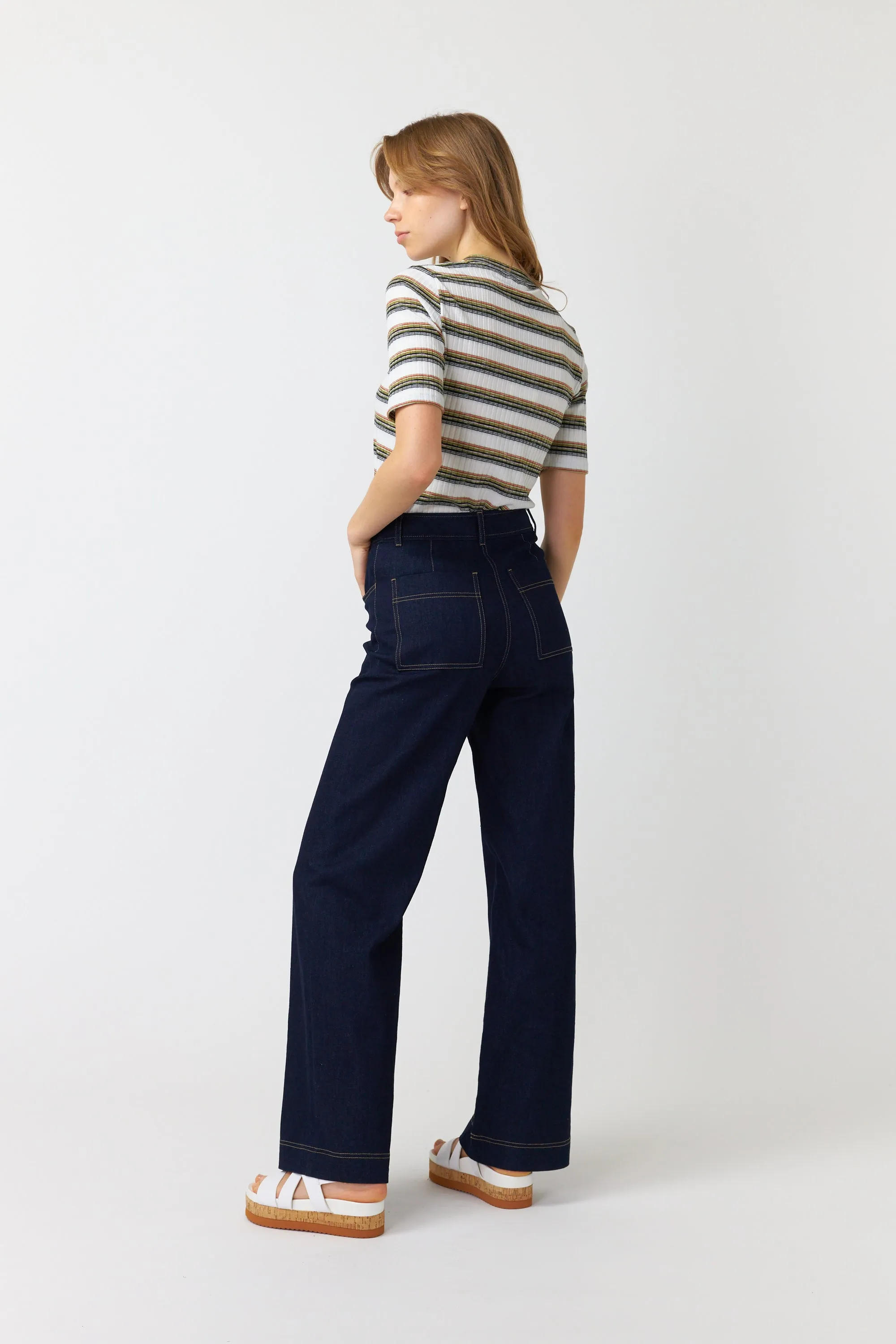 Stripey top sold by Kate Sylvester product image thumbnail 2