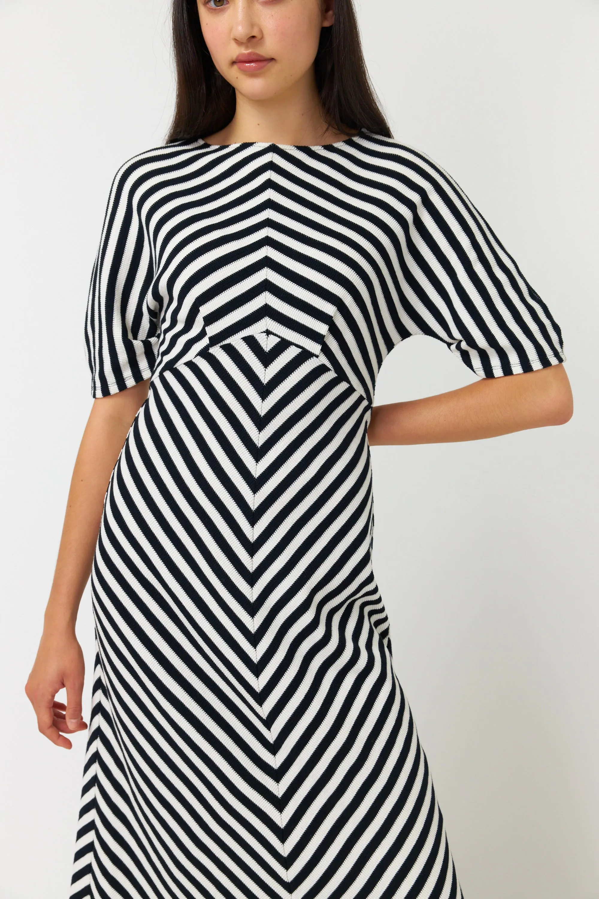 Stripey dress sold by Kate Sylvester product image thumbnail 5