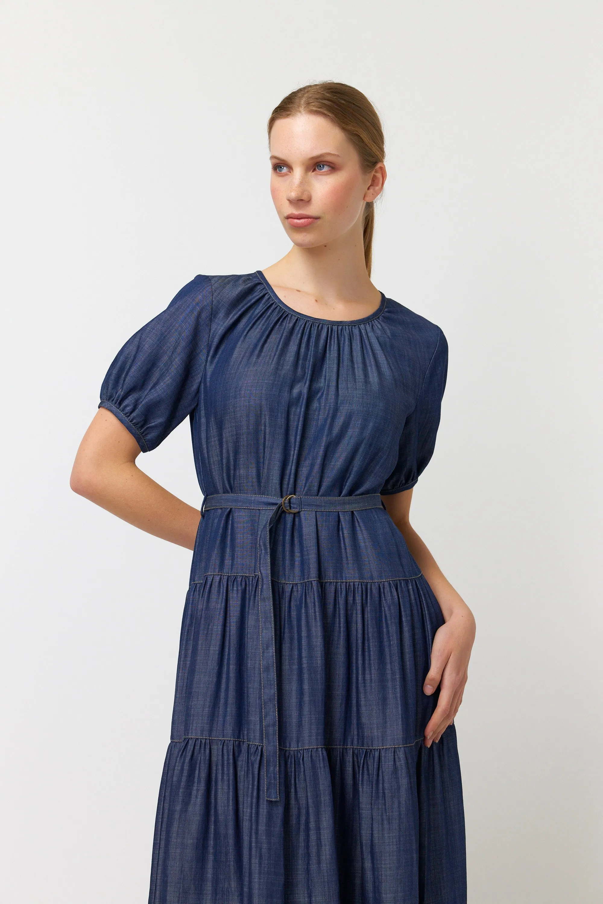 Chambray dress sold by Kate Sylvester product image thumbnail 4