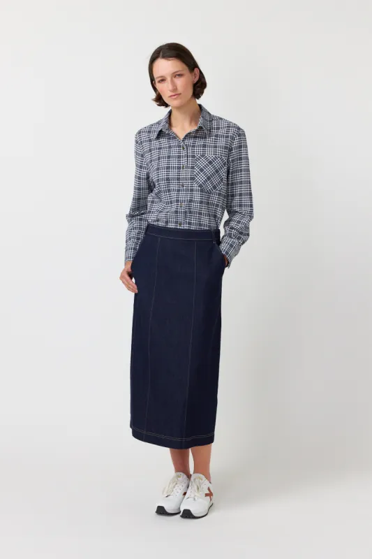 Gingham shirt sold by Kate Sylvester