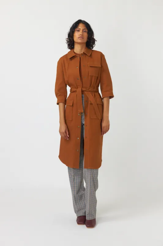 Denim dress sold by Kate Sylvester