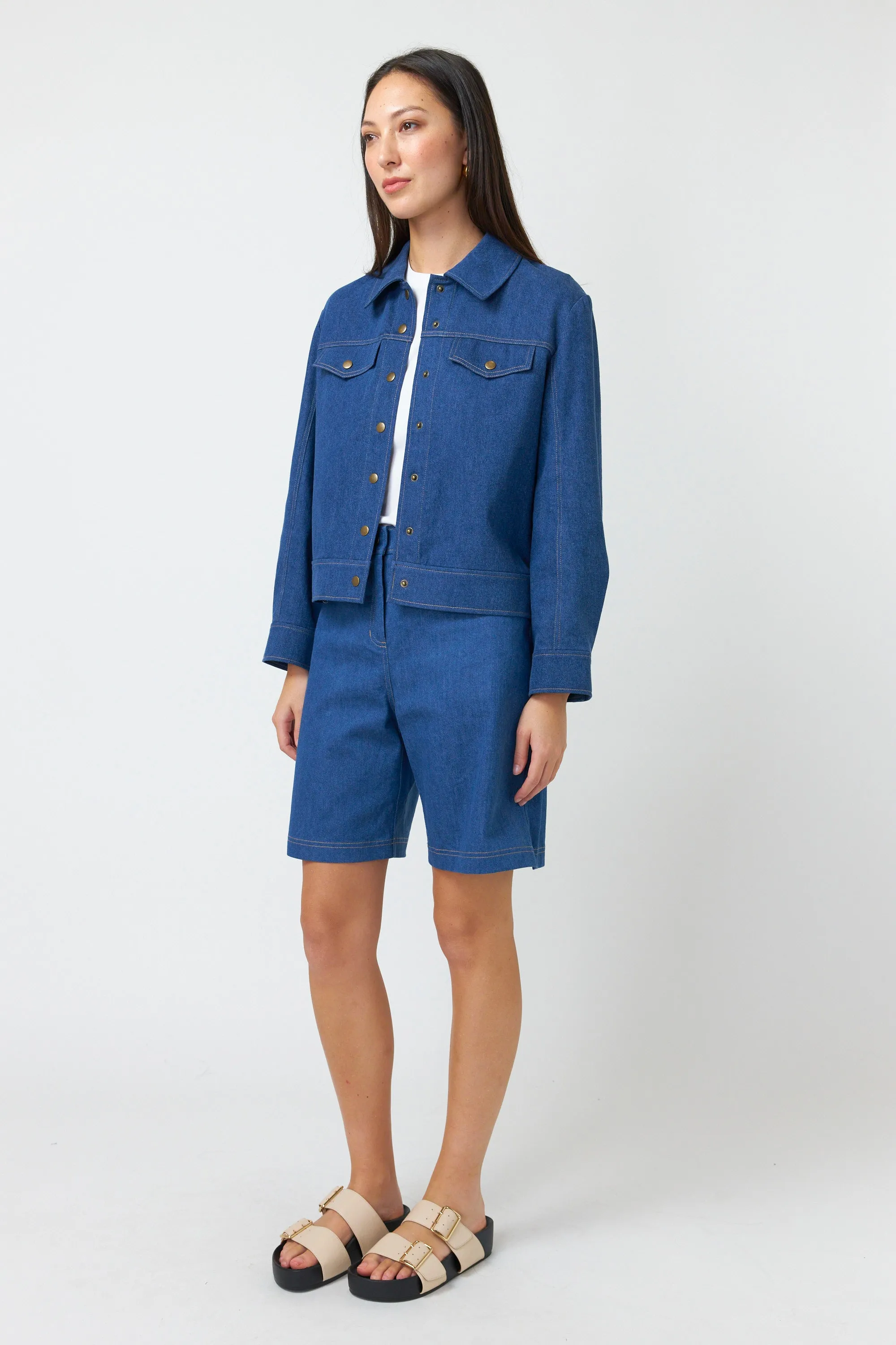 Denim jacket sold by Kate Sylvester product image thumbnail 2