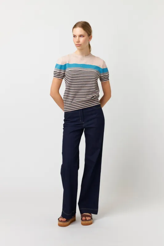 Marley stripe top sold by Kate Sylvester
